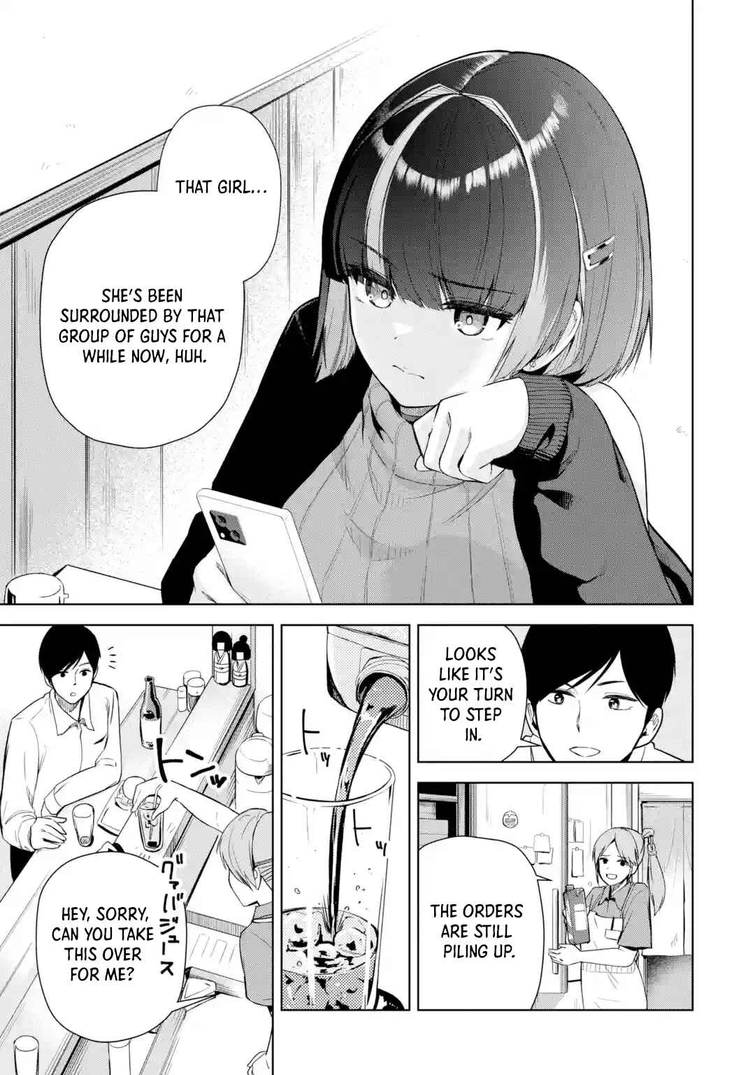 Page 7 Chapter 1 Tachi Nomi Izakaya De Kei Joshidaisei Ga Tonari Ni Kuru Hanashi