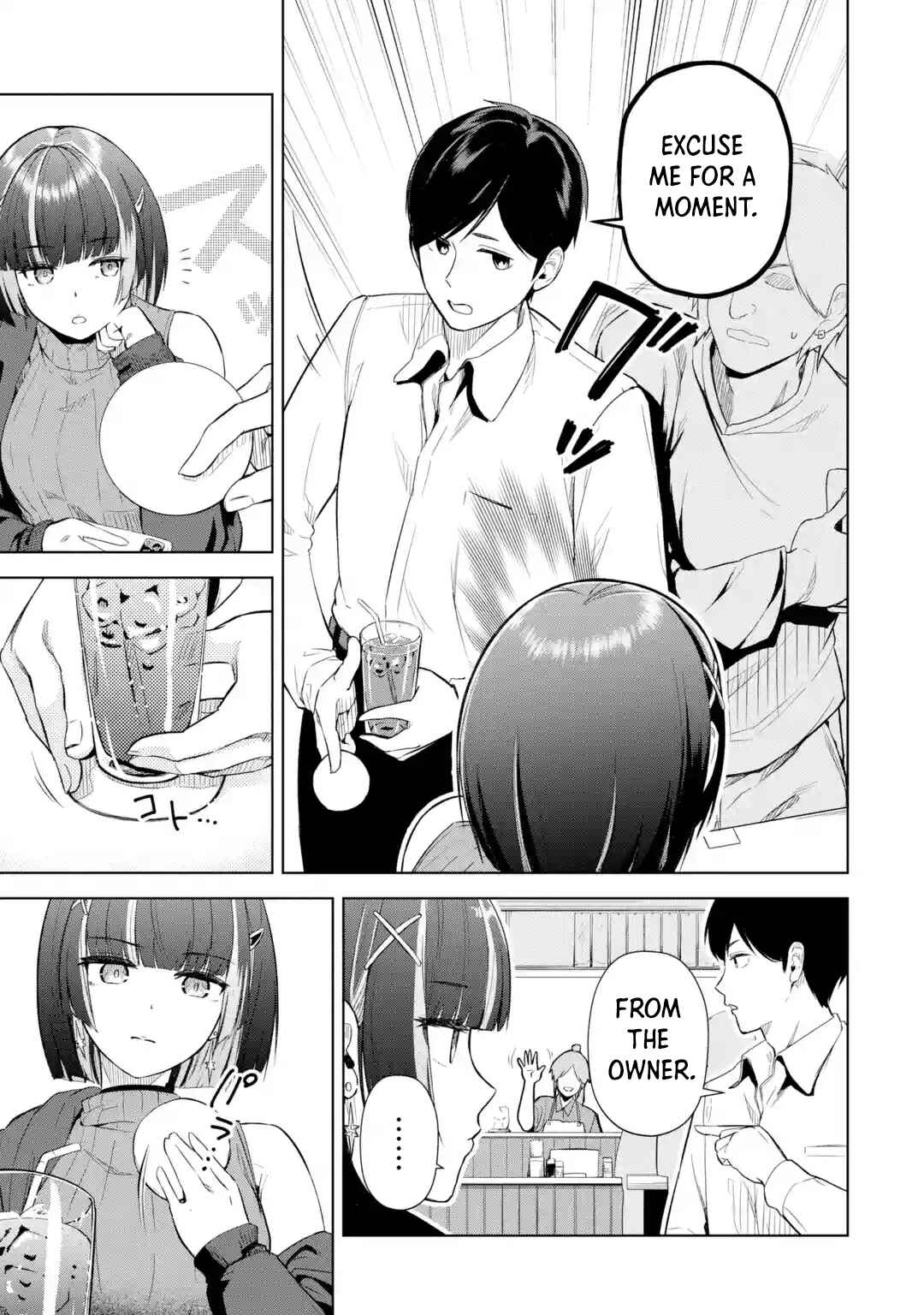 Page 9 Chapter 1 Tachi Nomi Izakaya De Kei Joshidaisei Ga Tonari Ni Kuru Hanashi