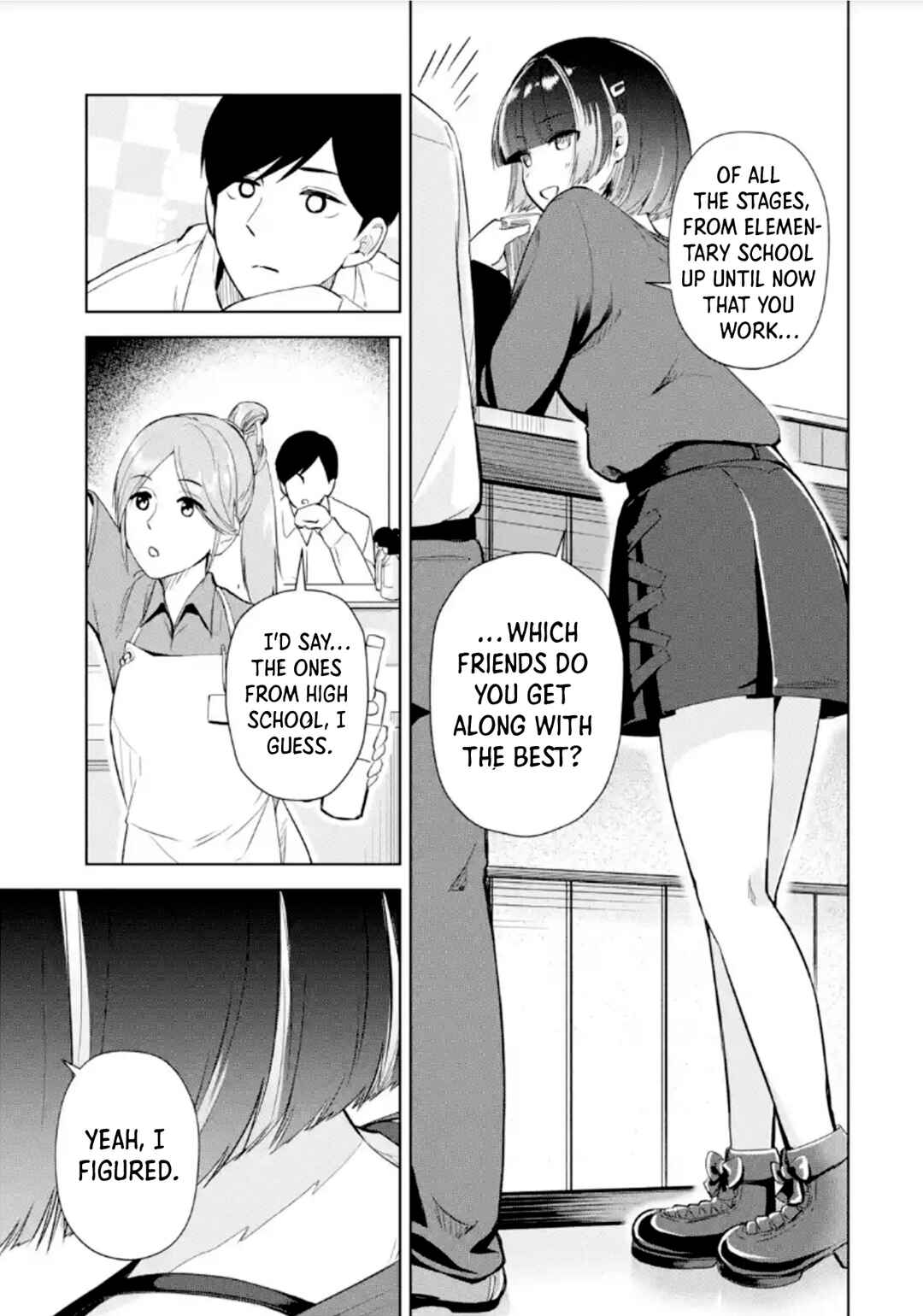 Page 13 Chapter 2 Tachi Nomi Izakaya De Kei Joshidaisei Ga Tonari Ni Kuru Hanashi