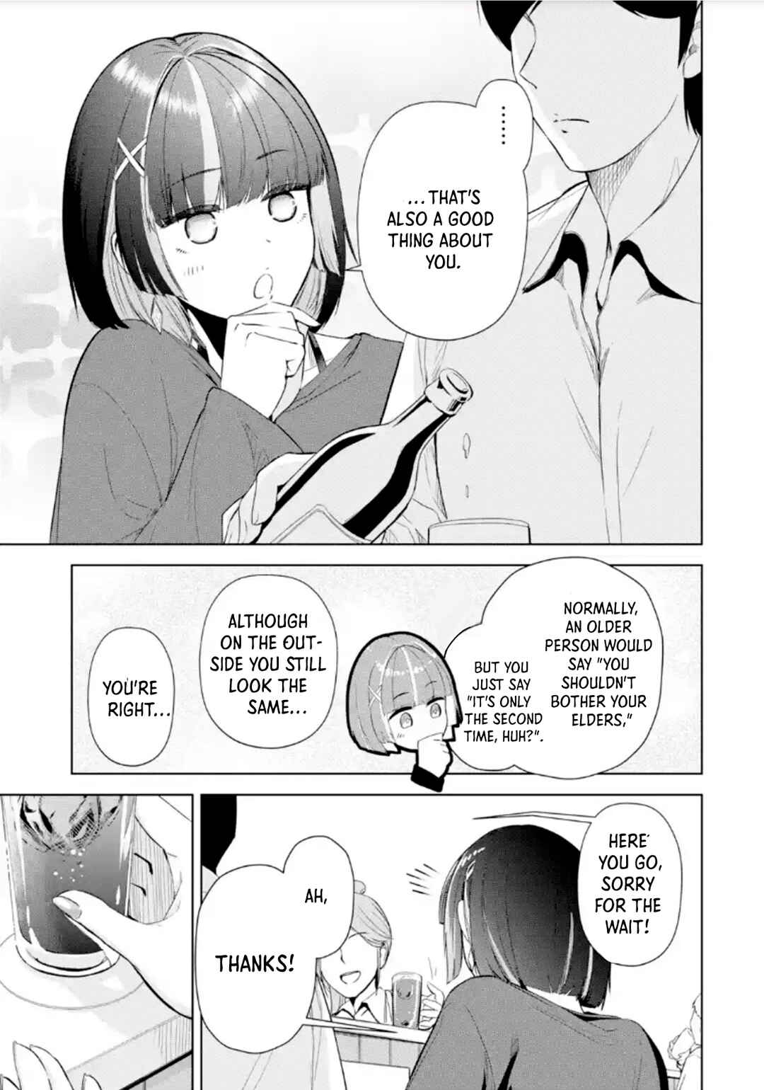 Page 9 Chapter 2 Tachi Nomi Izakaya De Kei Joshidaisei Ga Tonari Ni Kuru Hanashi