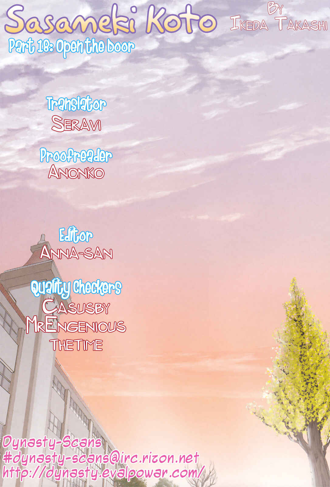 Page 28 Chapter 18 Sasameki Koto