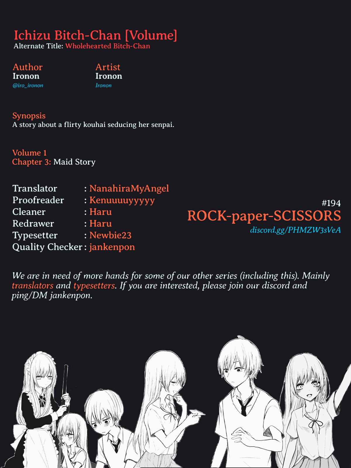Page 11 Chapter 3 Ichizu Bitch-chan