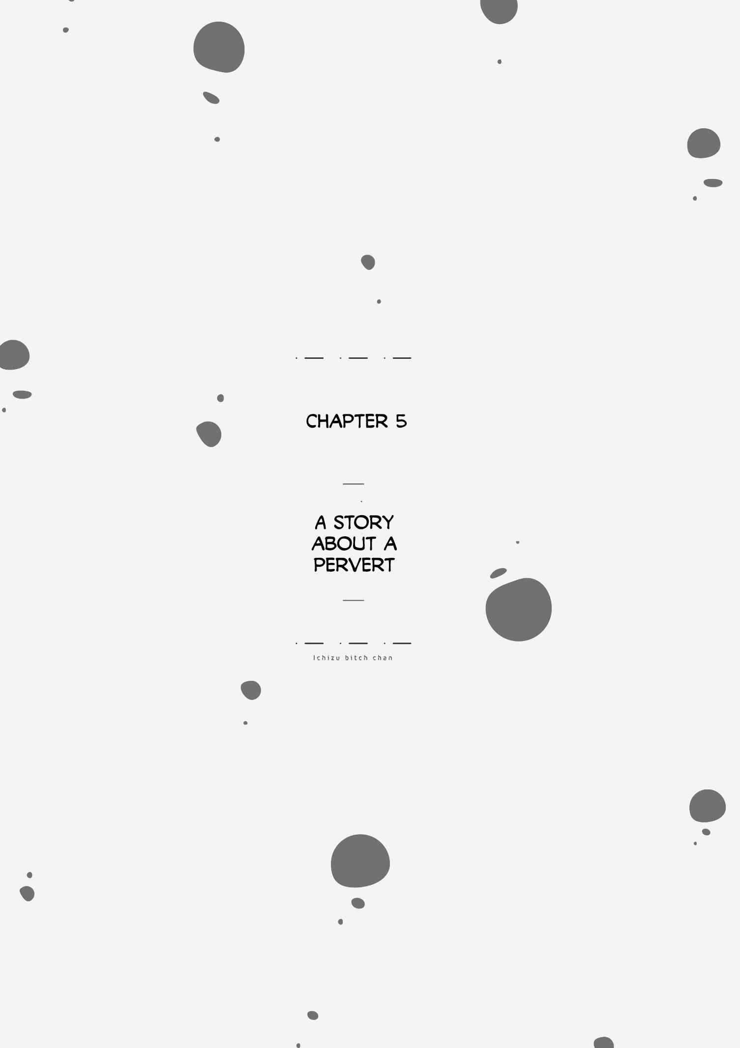 Page 1 Chapter 5 Ichizu Bitch-chan