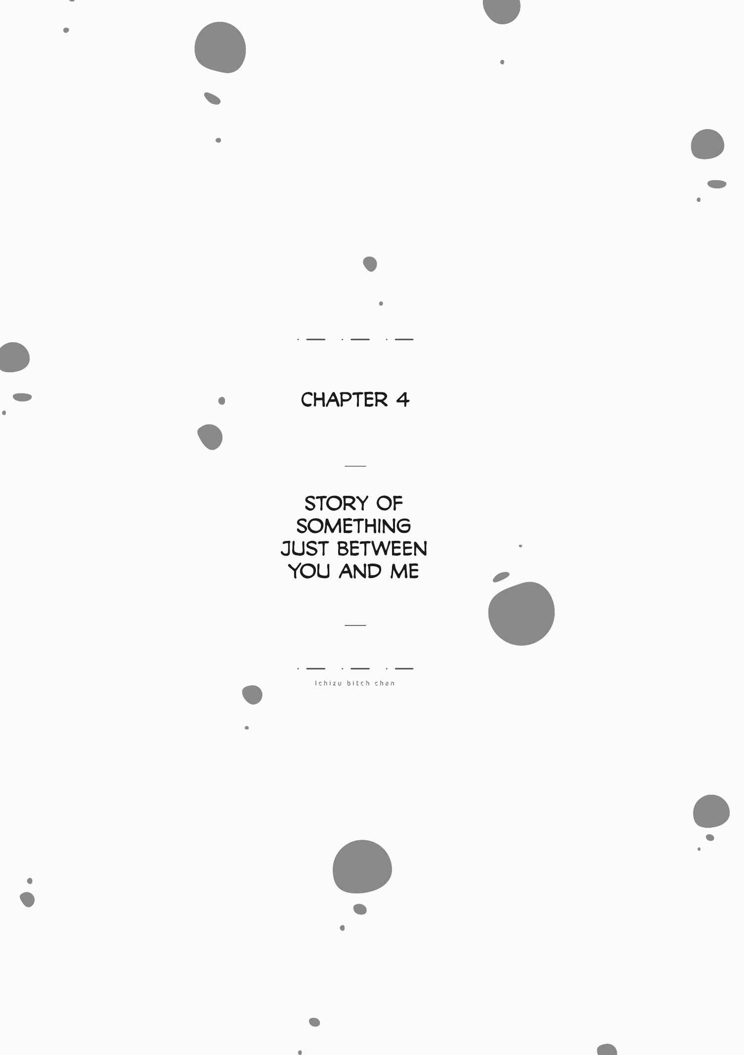 Page 1 Chapter 4 Ichizu Bitch-chan