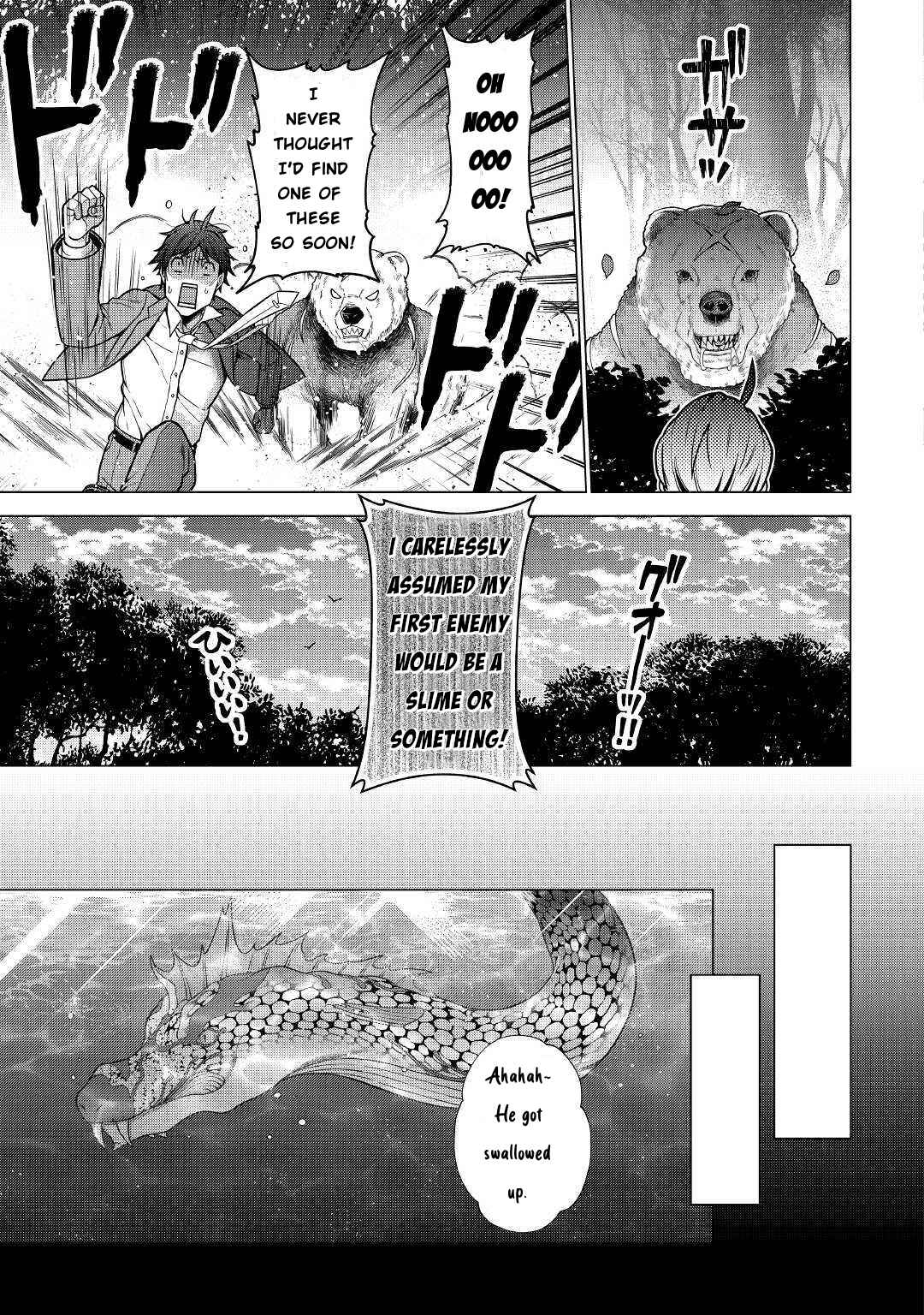 Page 20 Chapter 1.2 Chouetsu-sha to Natta Ossan wa My Pace ni Isekai wo Sansaku Suru