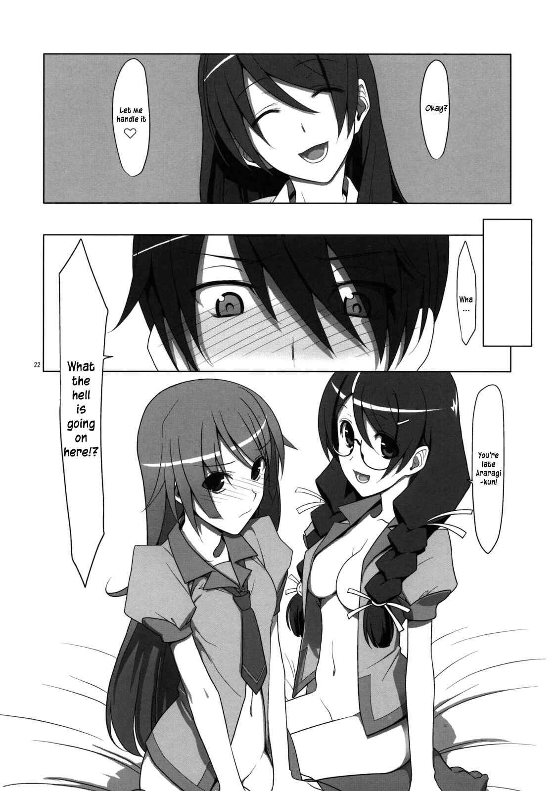 Page 21 Chapter Unknown_8410 Bakemonogatari - PLUNDER (Doujinshi)