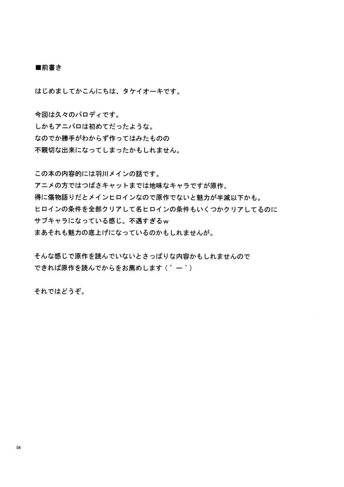 Page 3 Chapter Unknown_8410 Bakemonogatari - PLUNDER (Doujinshi)