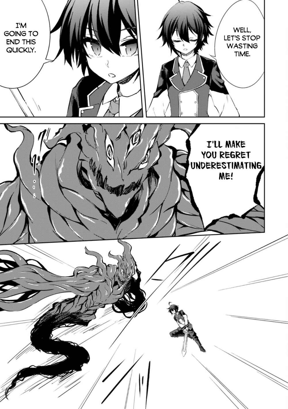Page 11 Chapter 36 Moto Saikyou no Kenshi wa, Isekai Mahou ni Akogareru
