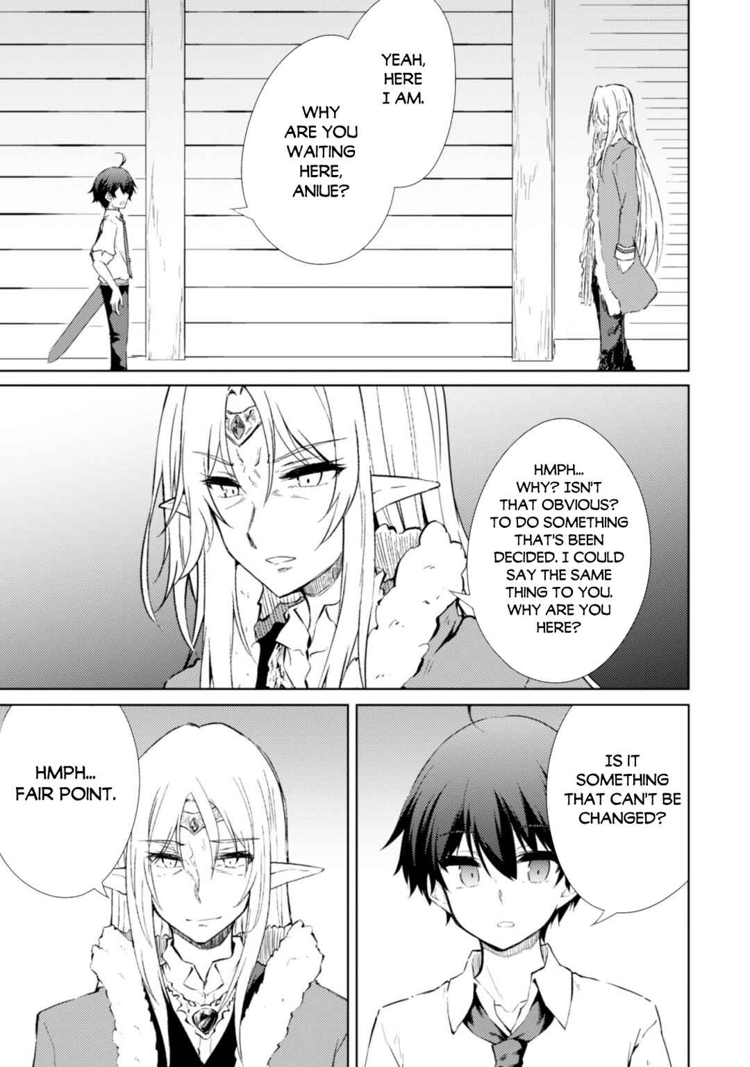 Page 17 Chapter 42 Moto Saikyou no Kenshi wa, Isekai Mahou ni Akogareru