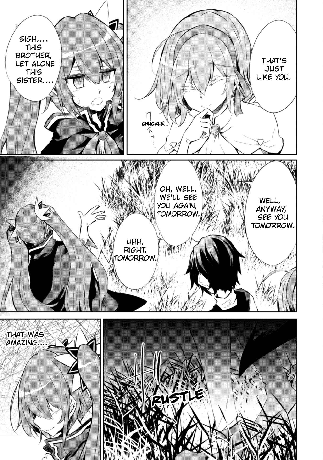 Page 21 Chapter 7 Moto Saikyou no Kenshi wa, Isekai Mahou ni Akogareru