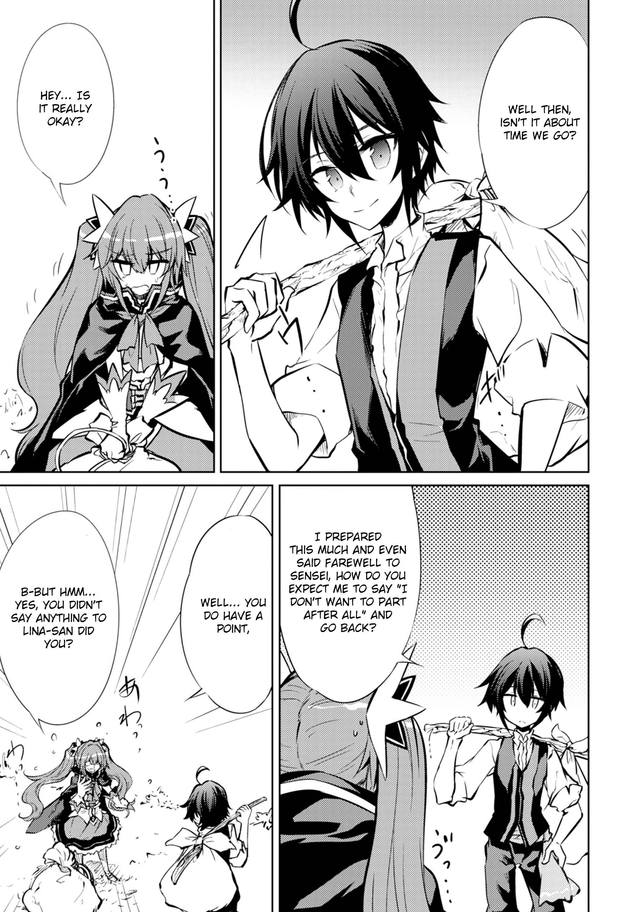 Page 9 Chapter 14 Moto Saikyou no Kenshi wa, Isekai Mahou ni Akogareru