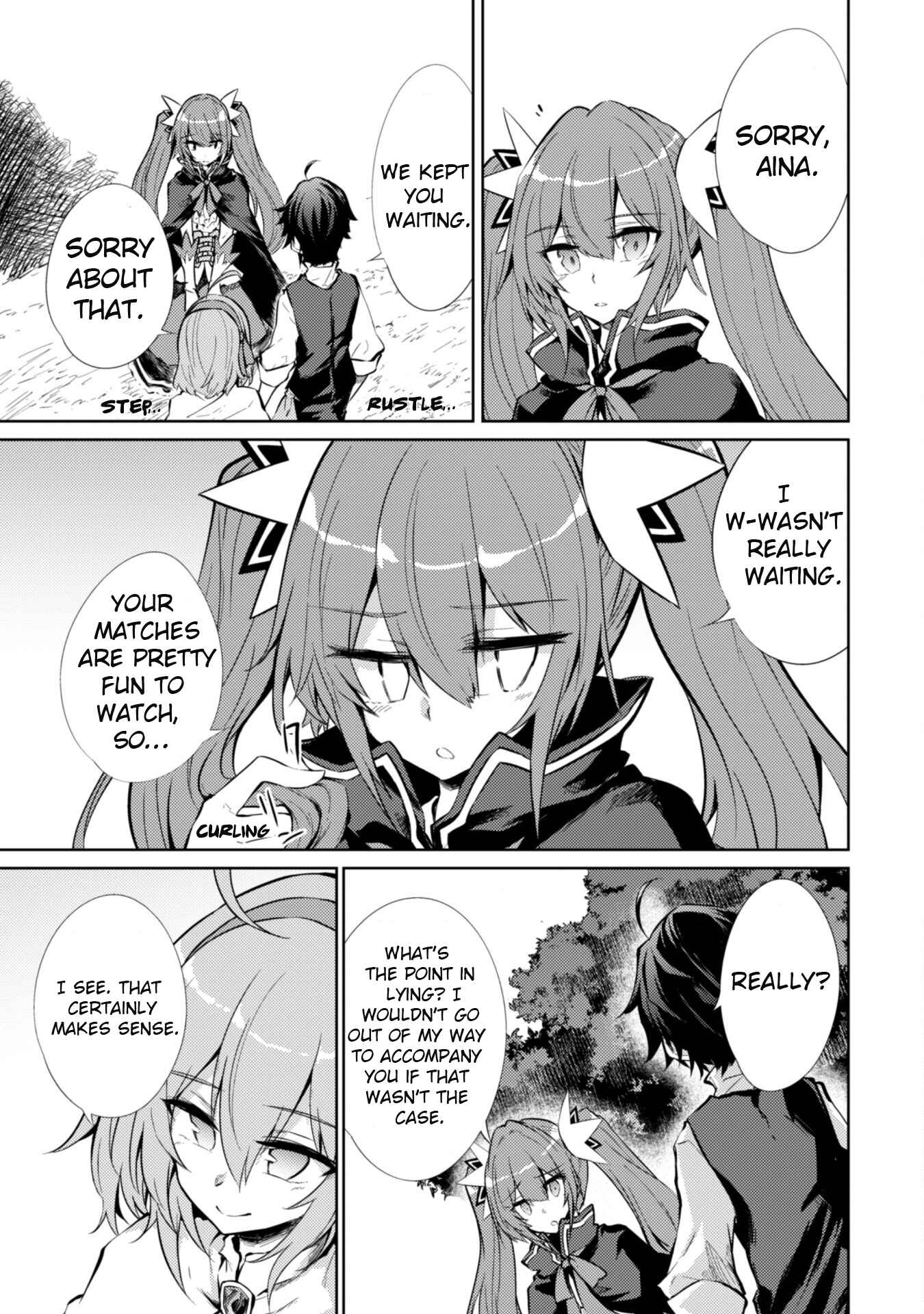 Page 7 Chapter 8 Moto Saikyou no Kenshi wa, Isekai Mahou ni Akogareru