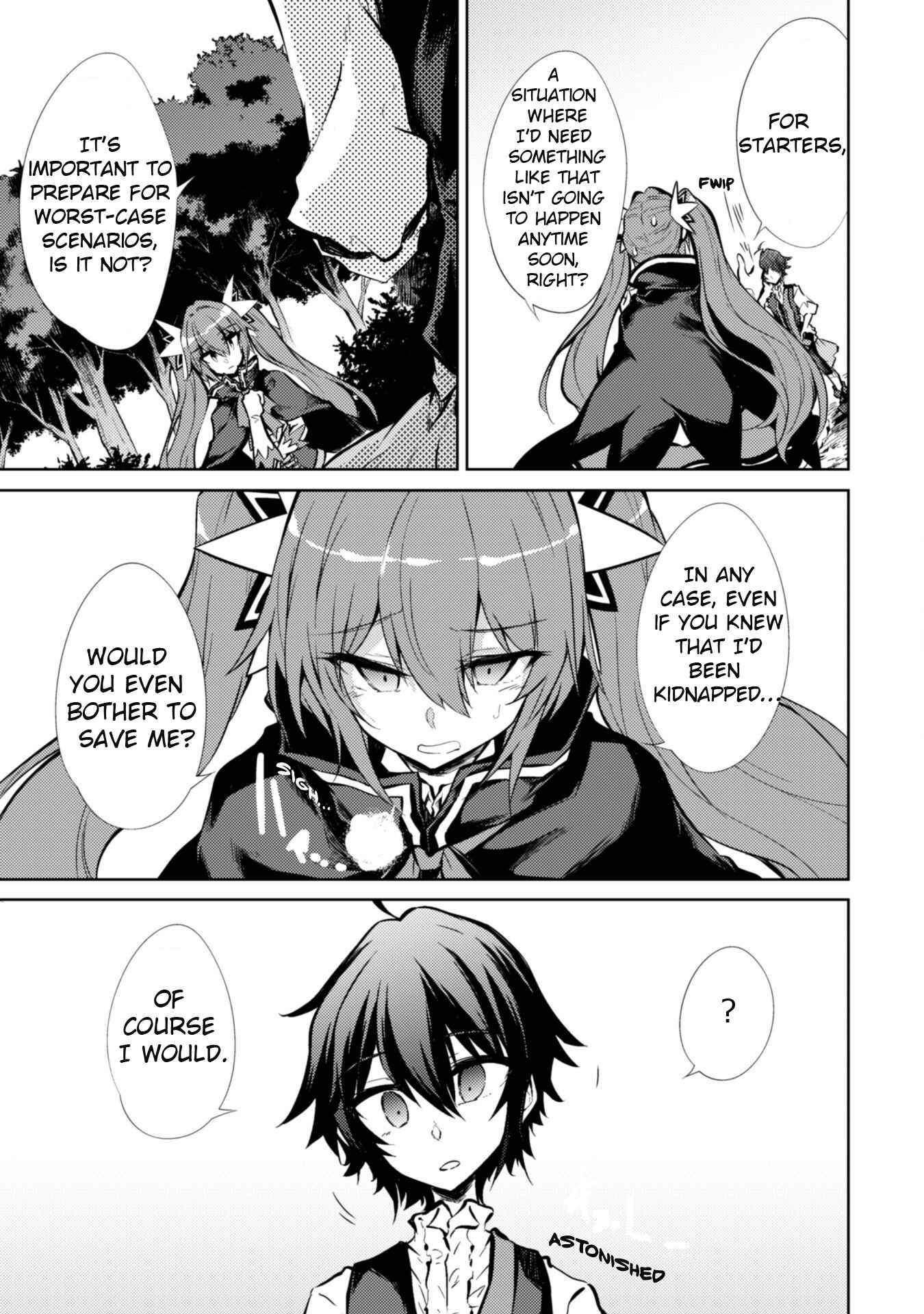 Page 9 Chapter 8 Moto Saikyou no Kenshi wa, Isekai Mahou ni Akogareru