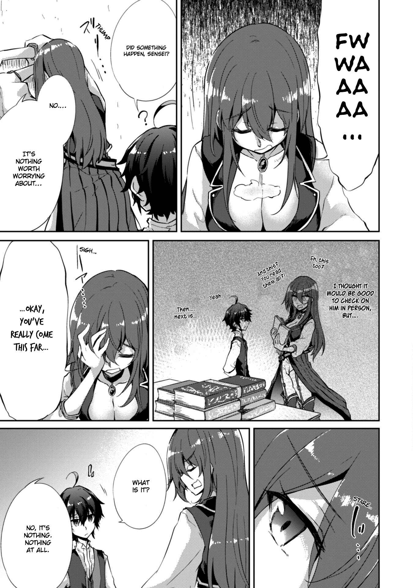 Page 11 Chapter 4 Moto Saikyou no Kenshi wa, Isekai Mahou ni Akogareru
