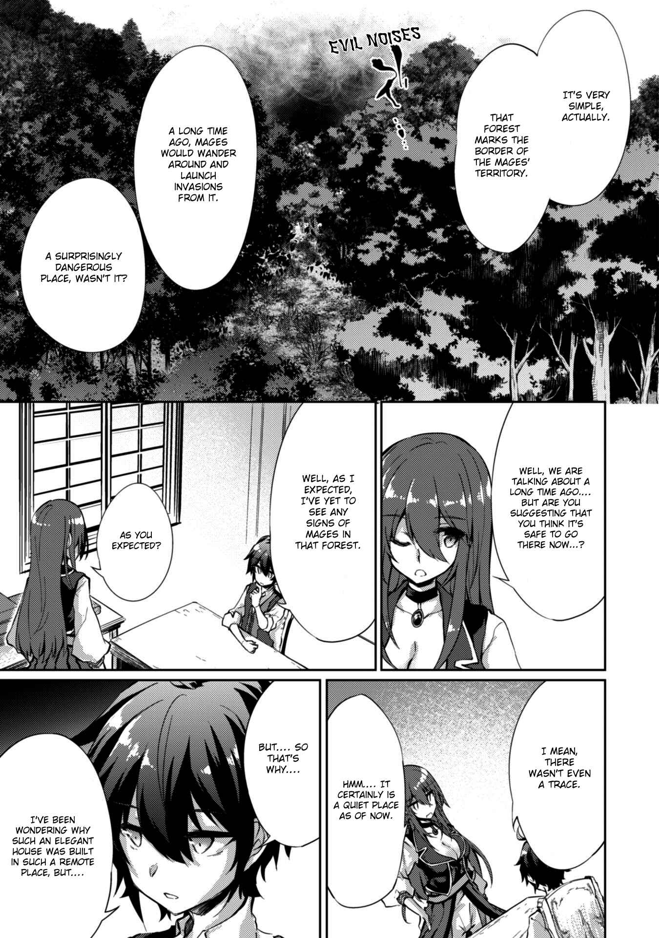 Page 13 Chapter 4 Moto Saikyou no Kenshi wa, Isekai Mahou ni Akogareru