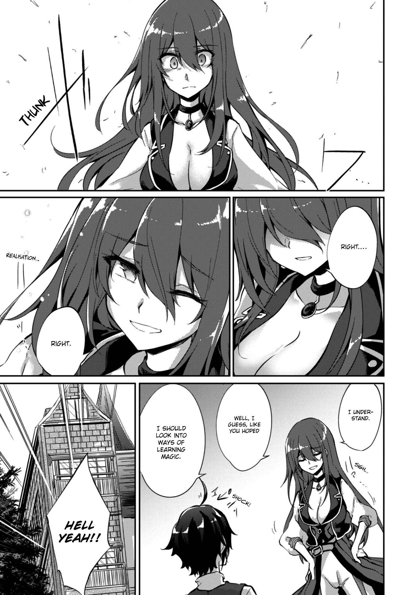 Page 21 Chapter 4 Moto Saikyou no Kenshi wa, Isekai Mahou ni Akogareru