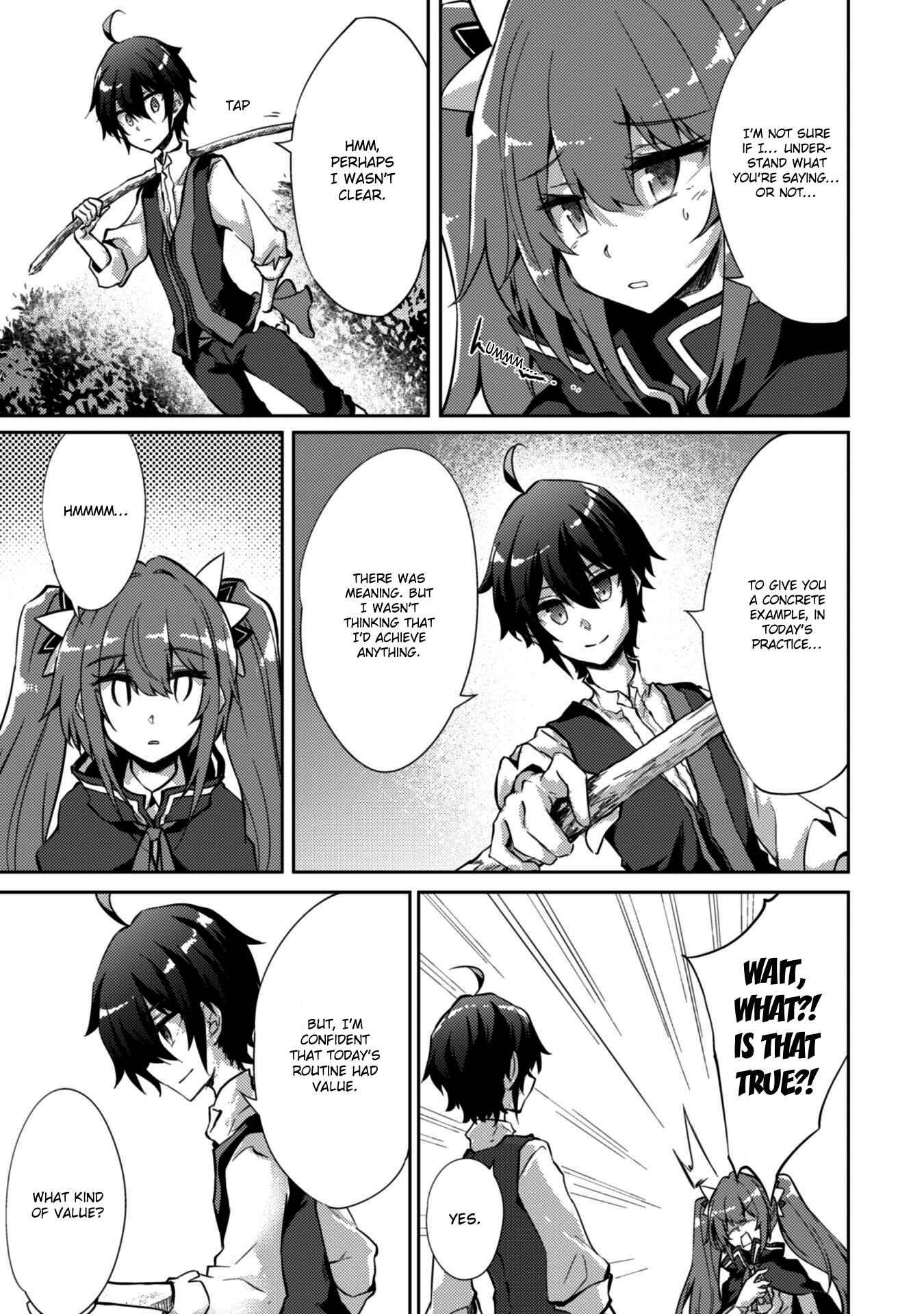 Page 25 Chapter 4 Moto Saikyou no Kenshi wa, Isekai Mahou ni Akogareru