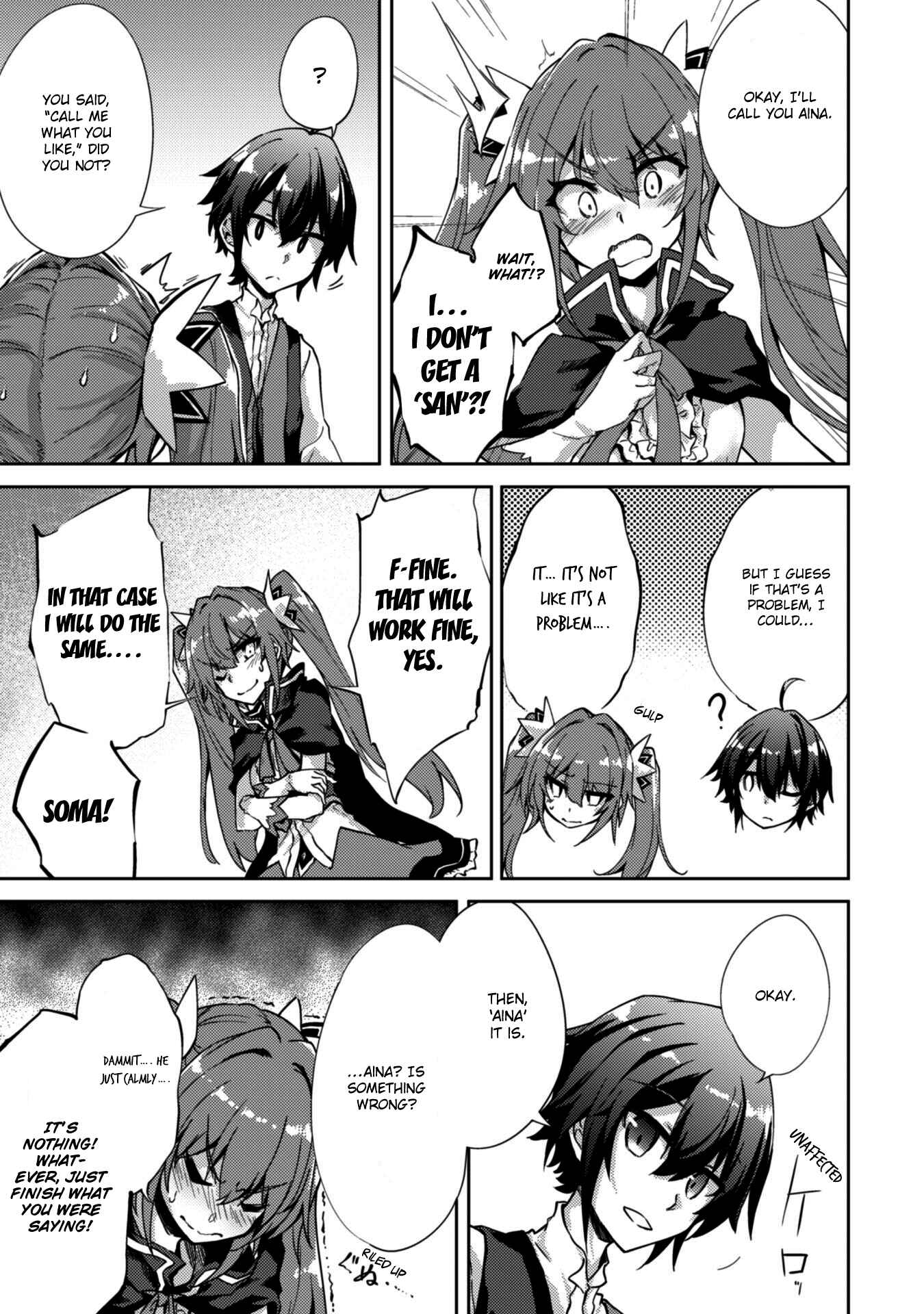 Page 7 Chapter 4 Moto Saikyou no Kenshi wa, Isekai Mahou ni Akogareru