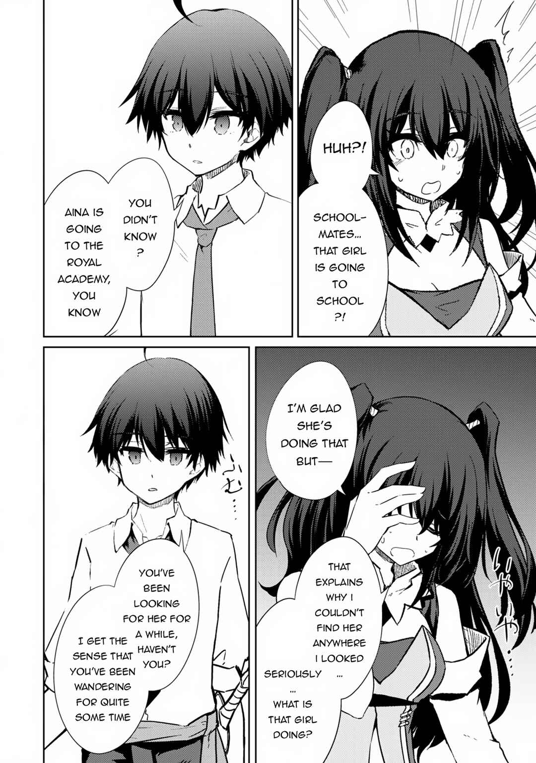 Page 13 Chapter 45 Moto Saikyou no Kenshi wa, Isekai Mahou ni Akogareru