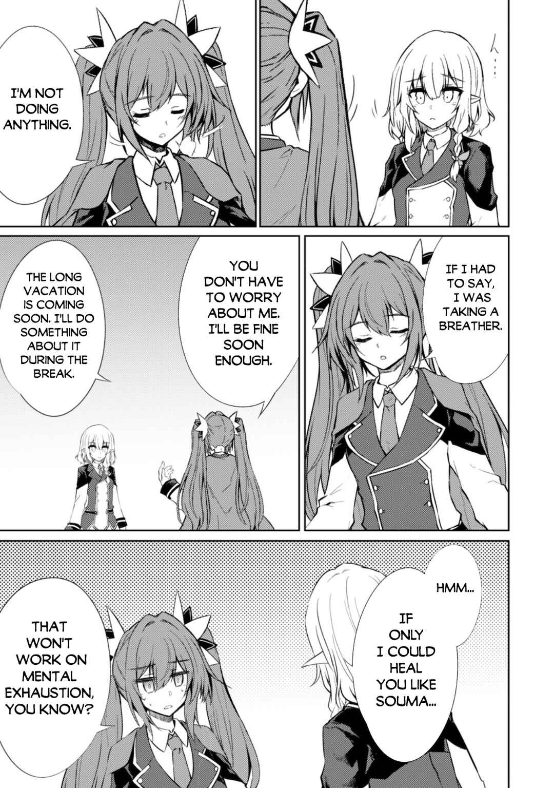 Page 13 Chapter 37 Moto Saikyou no Kenshi wa, Isekai Mahou ni Akogareru