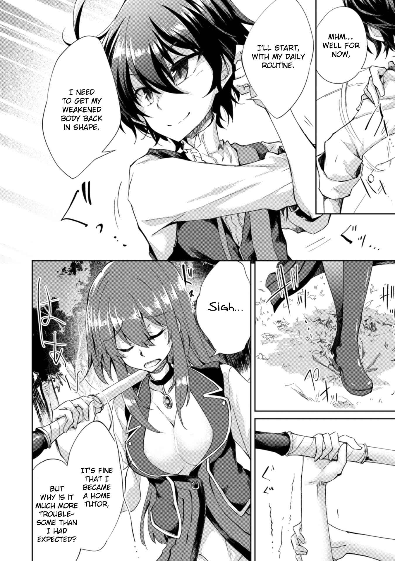 Page 15 Chapter 2 Moto Saikyou no Kenshi wa, Isekai Mahou ni Akogareru