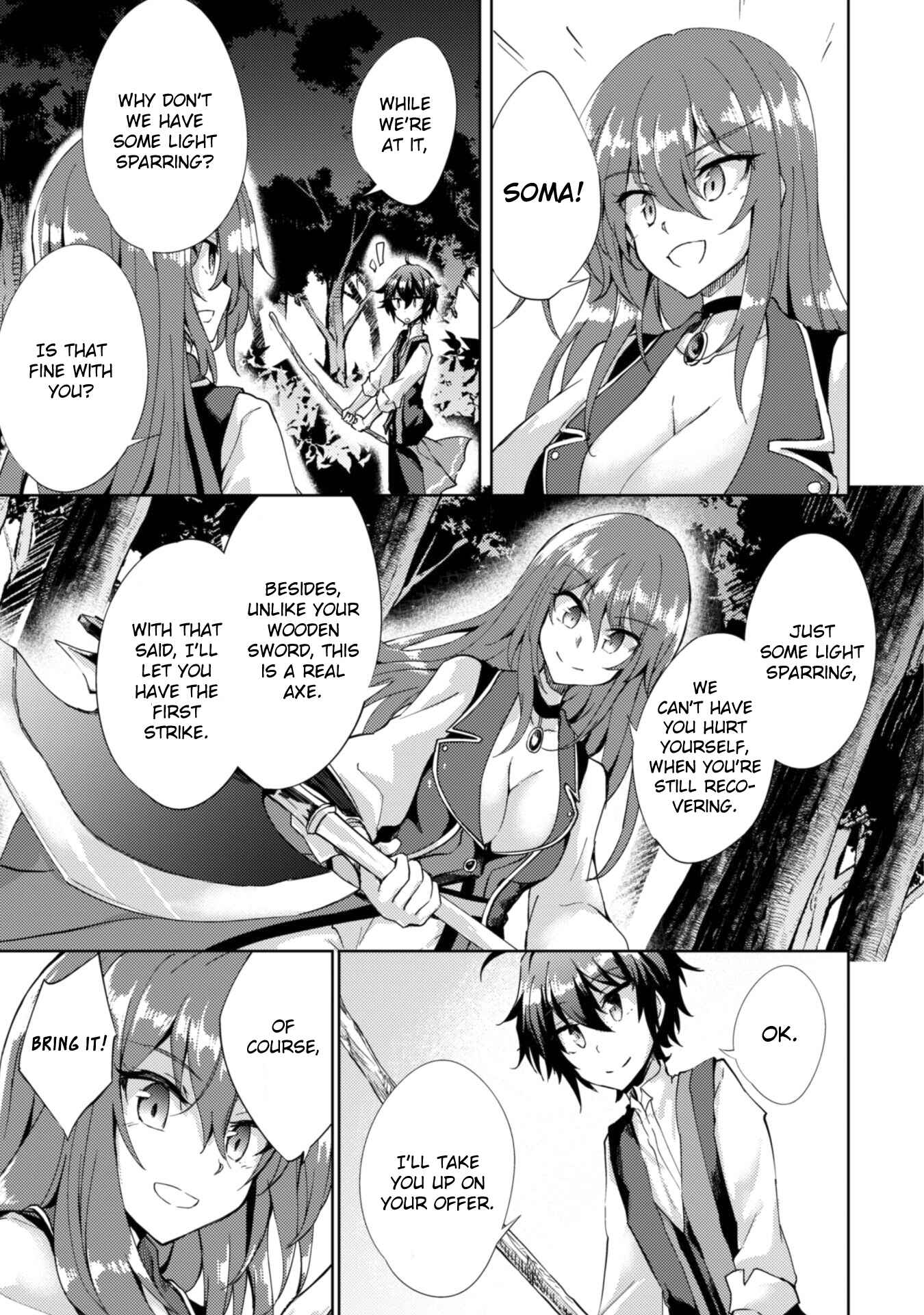 Page 22 Chapter 2 Moto Saikyou no Kenshi wa, Isekai Mahou ni Akogareru