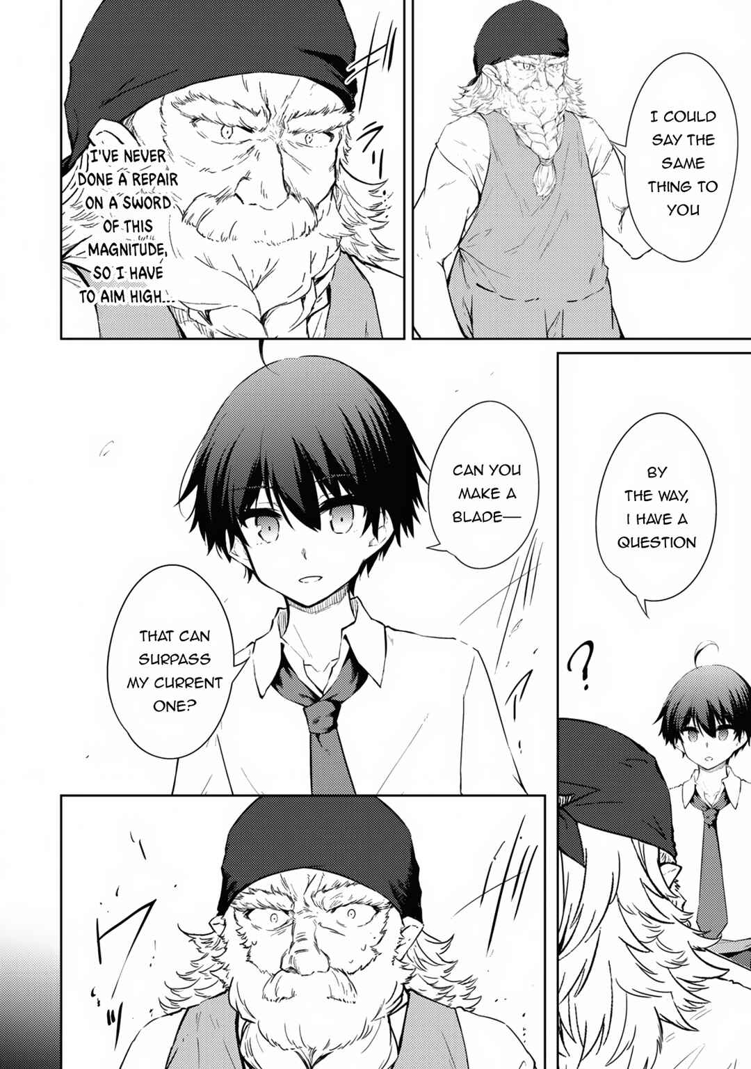 Page 12 Chapter 46 Moto Saikyou no Kenshi wa, Isekai Mahou ni Akogareru