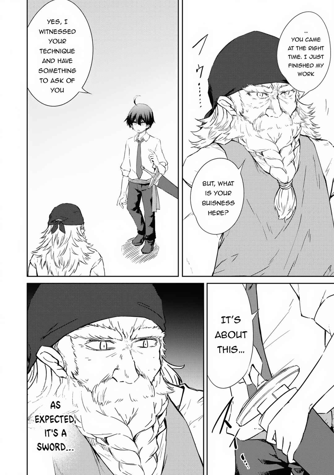 Page 6 Chapter 46 Moto Saikyou no Kenshi wa, Isekai Mahou ni Akogareru