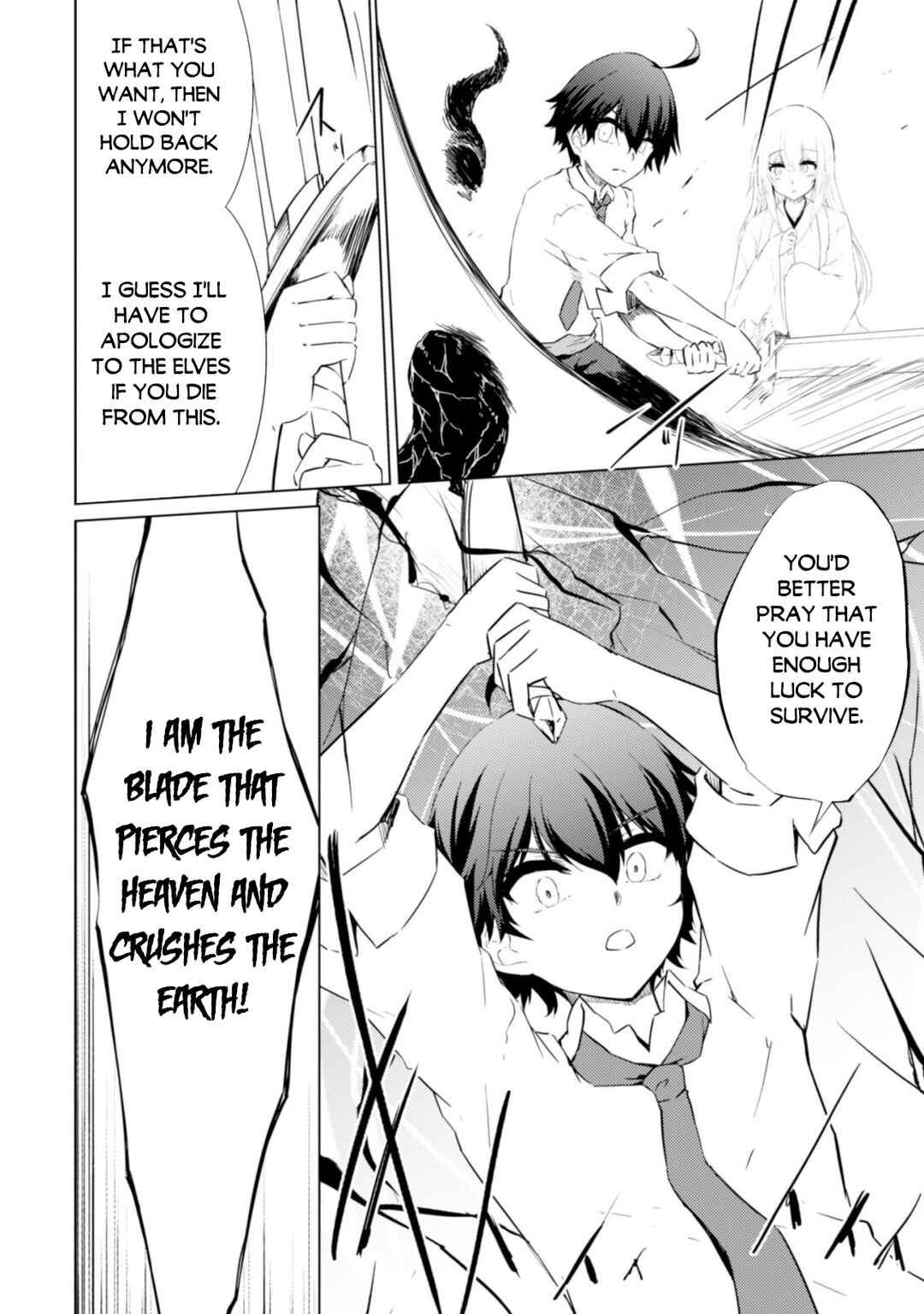 Page 28 Chapter 43 Moto Saikyou no Kenshi wa, Isekai Mahou ni Akogareru