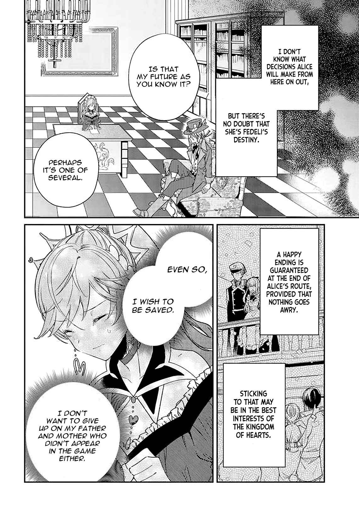 Page 13 Chapter 3.2 Queen of Hearts in Wonderland