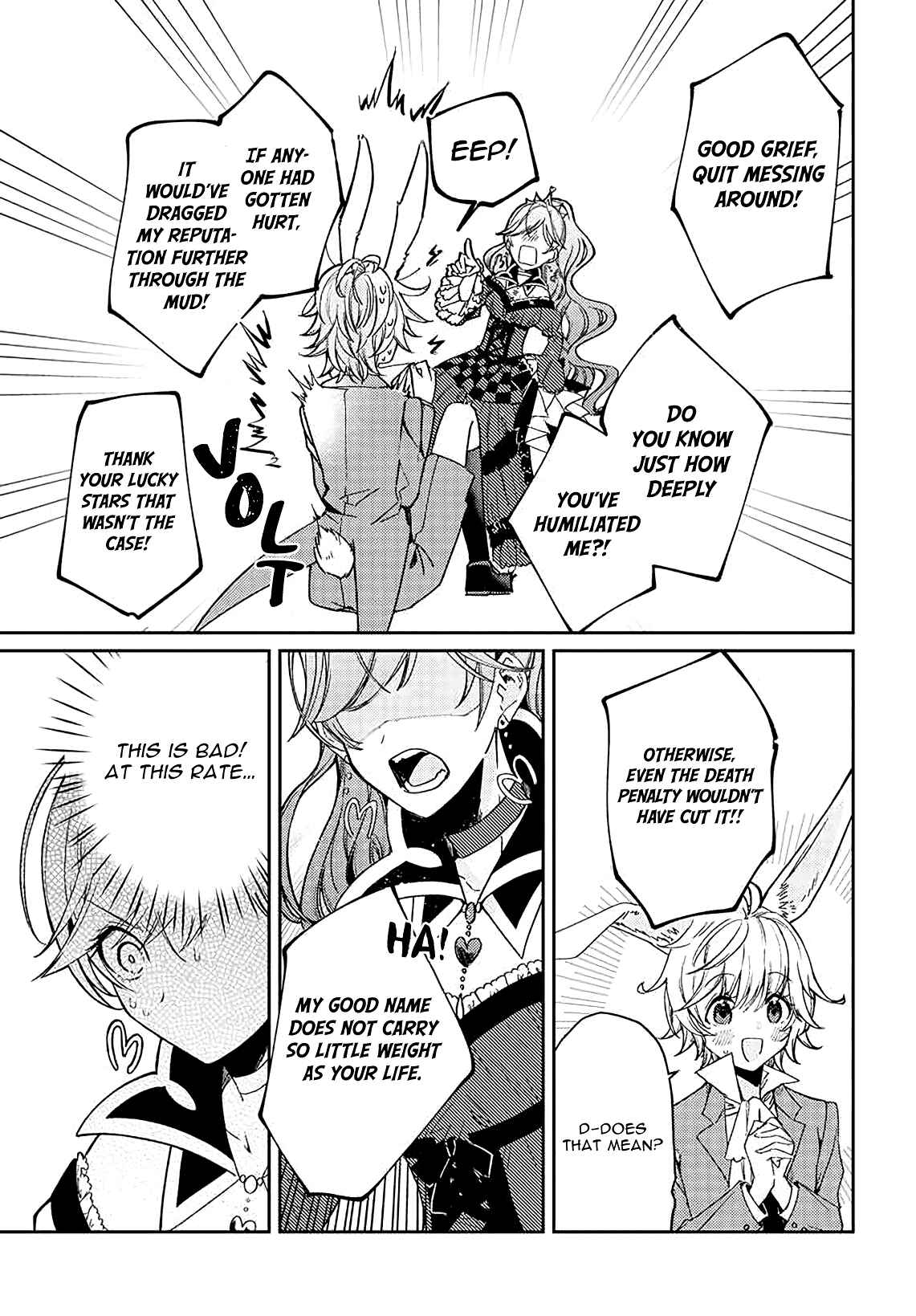 Page 4 Chapter 3.2 Queen of Hearts in Wonderland
