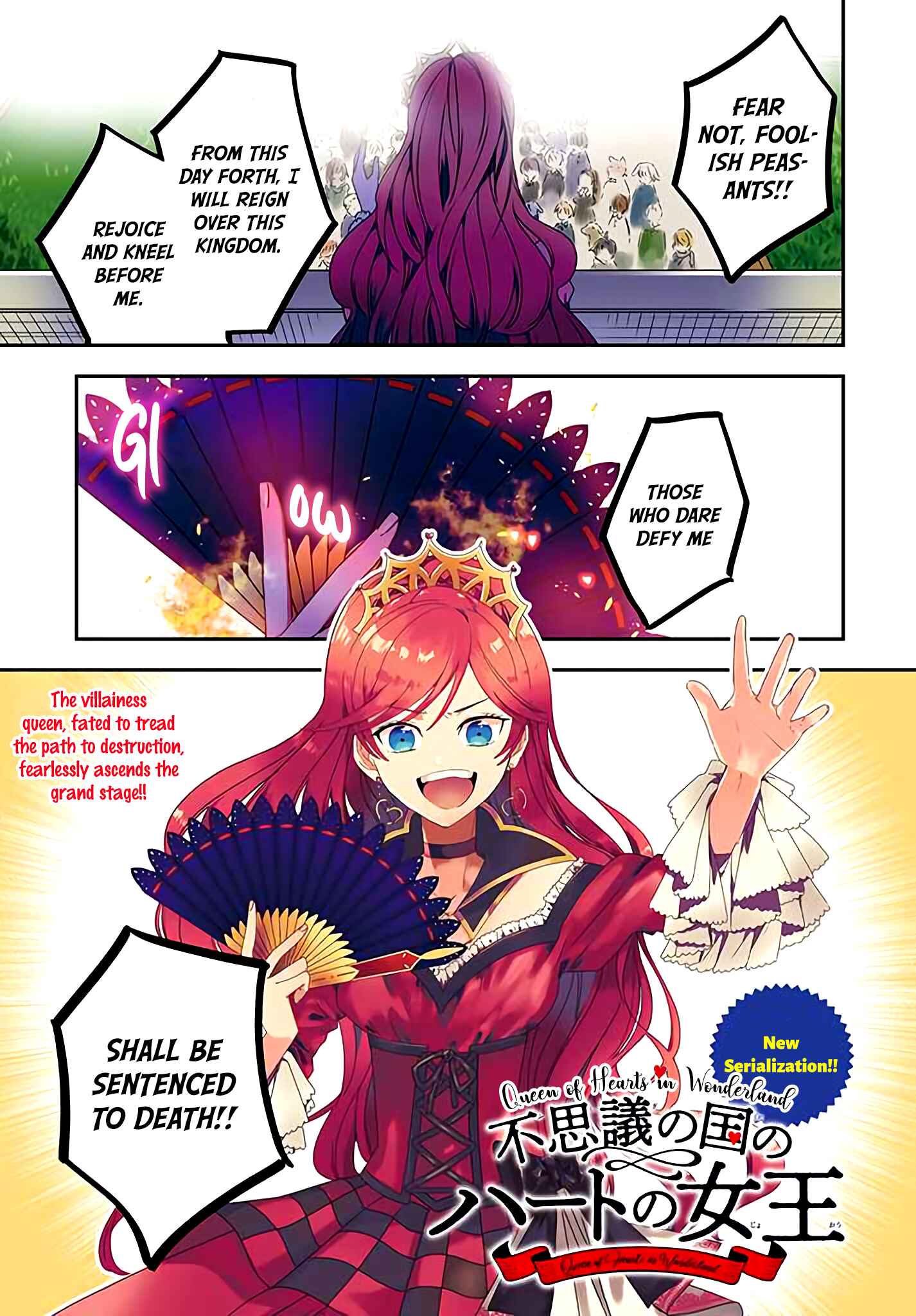 Page 1 Chapter 1.1 Queen of Hearts in Wonderland