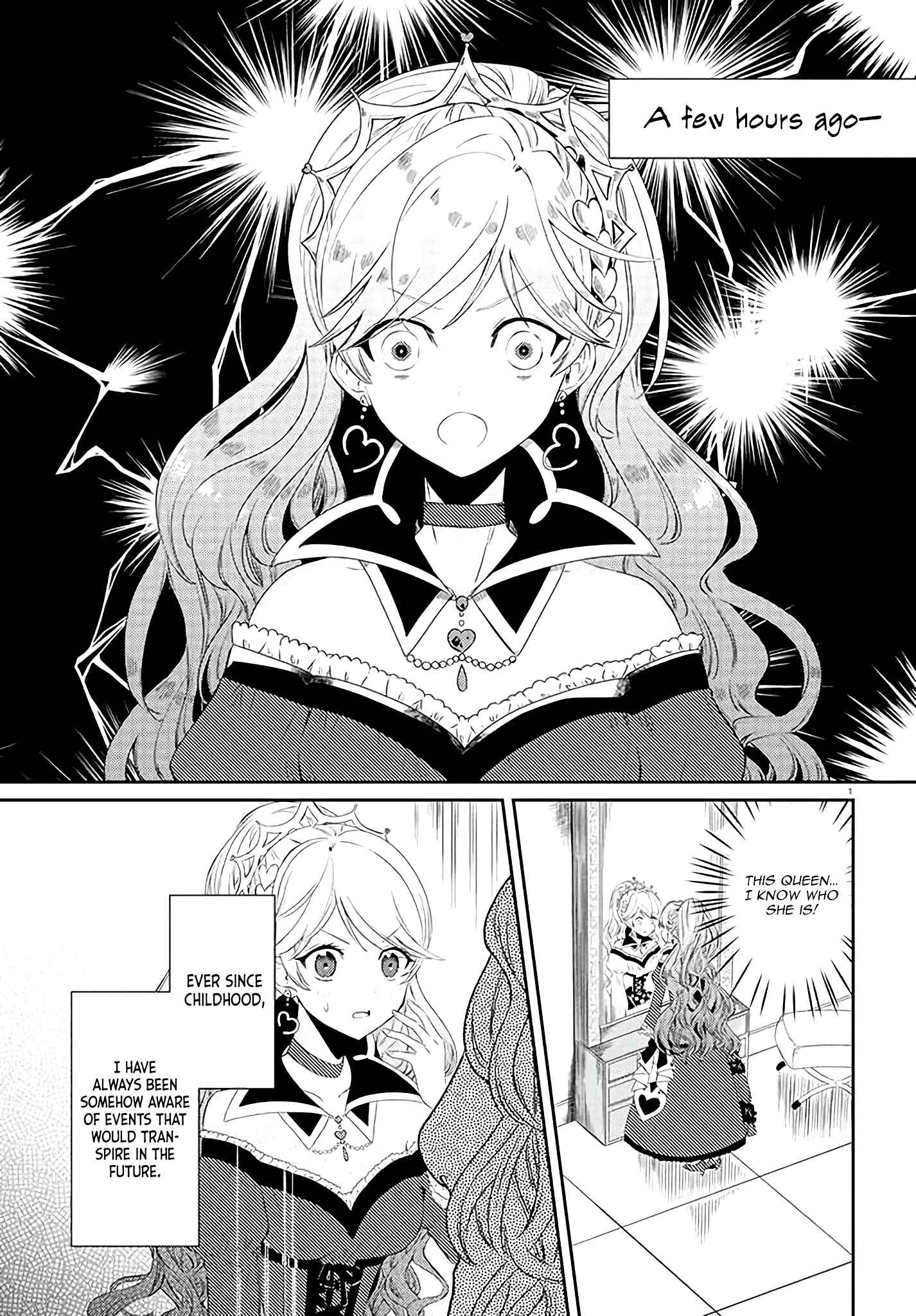 Page 4 Chapter 1.1 Queen of Hearts in Wonderland
