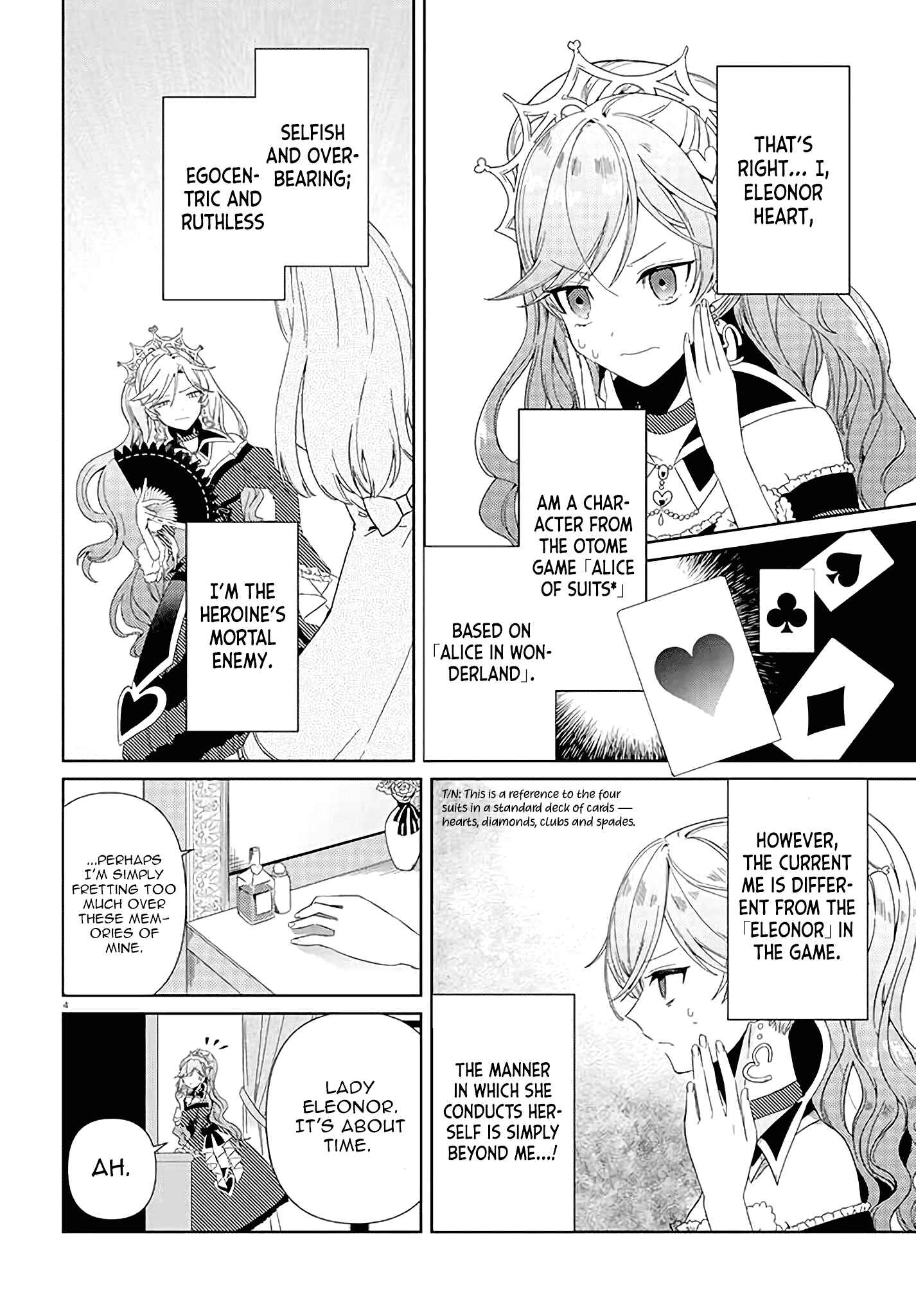Page 7 Chapter 1.1 Queen of Hearts in Wonderland