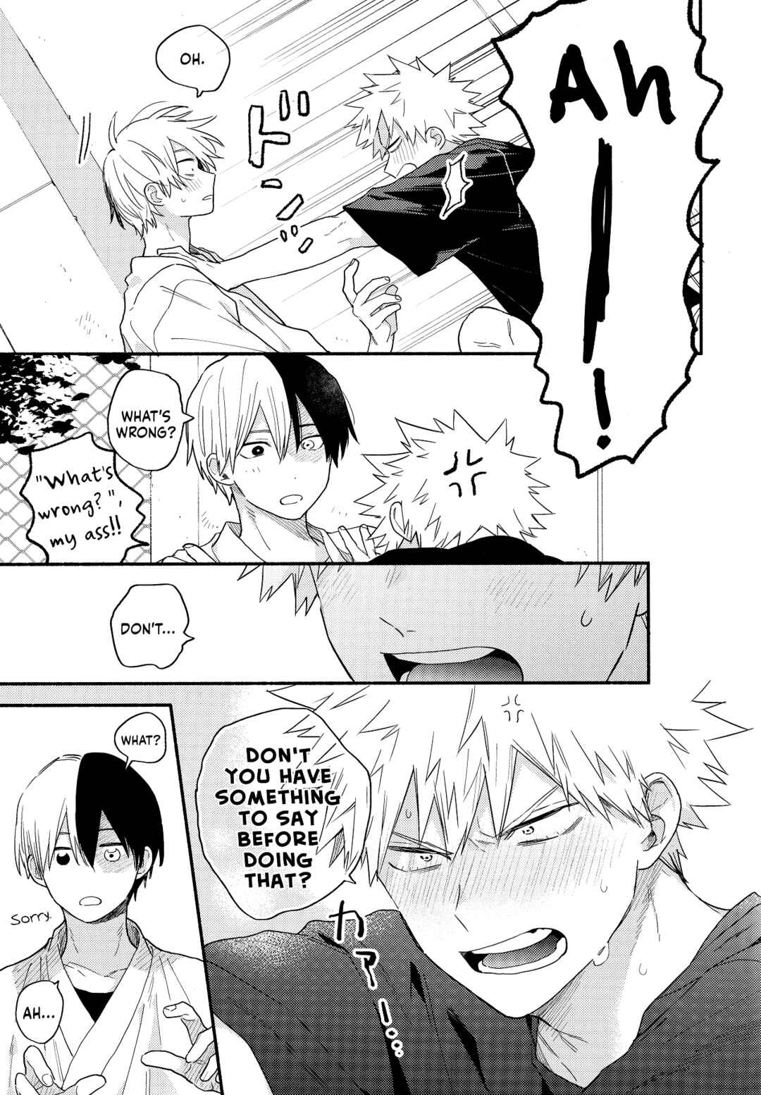Page 11 Chapter Unknown_1490 My Hero Academia - Kiss Shitara Nakayoku Nareru ka to Omotte (Doujinshi)