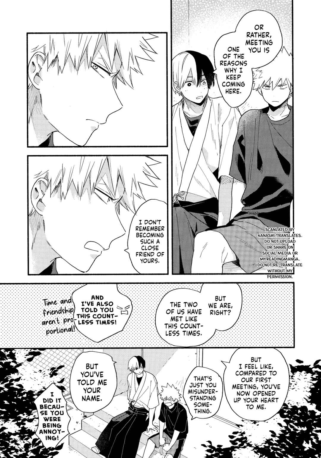 Page 7 Chapter Unknown_1490 My Hero Academia - Kiss Shitara Nakayoku Nareru ka to Omotte (Doujinshi)