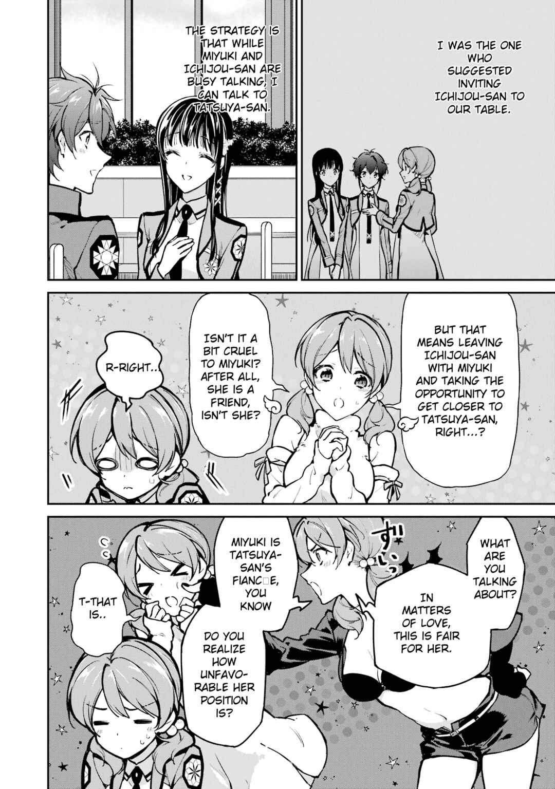 Page 10 Chapter 27 Mahouka Koukou no Rettousei - Shizoku Kaigi-hen