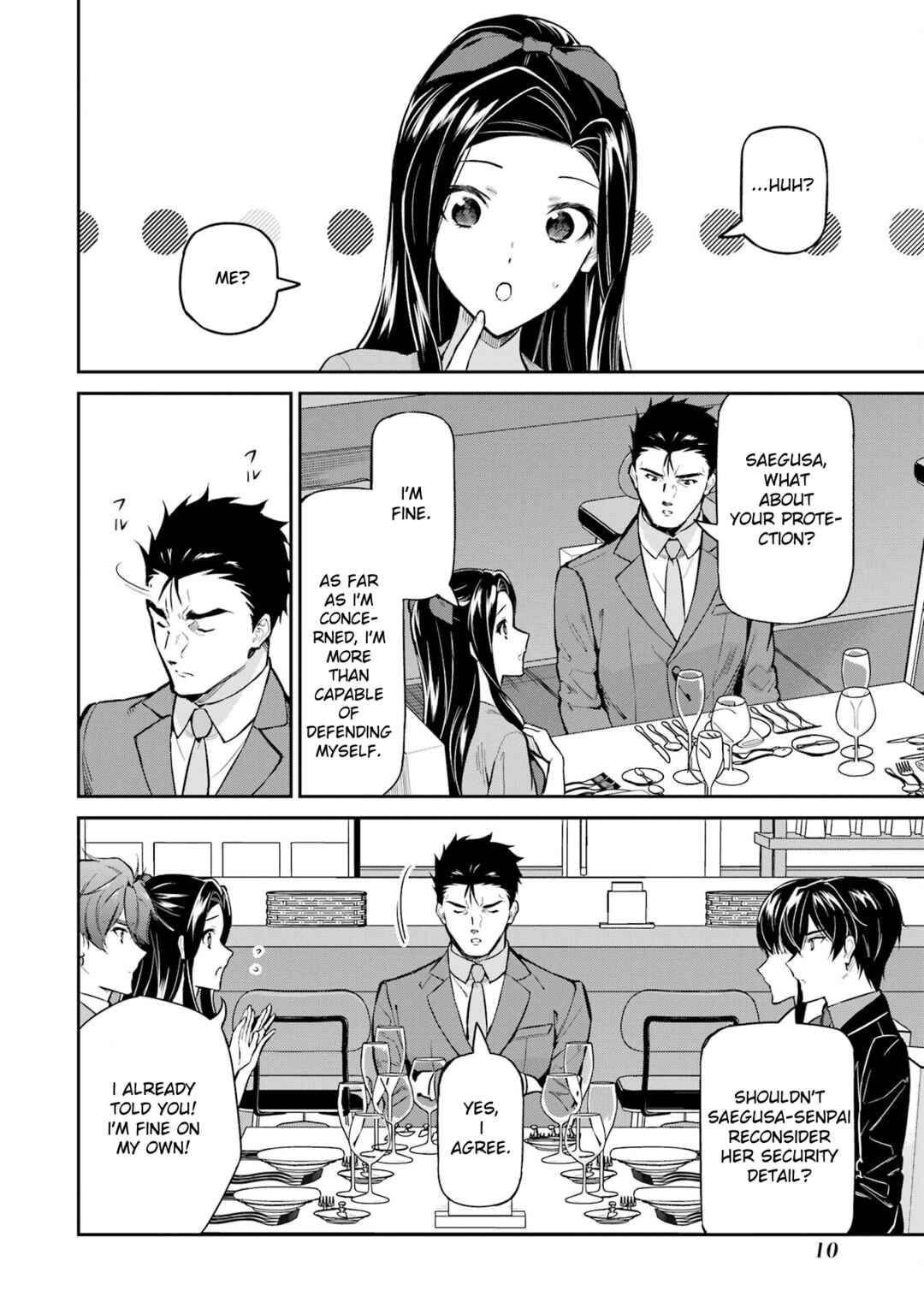 Page 12 Chapter 40 Mahouka Koukou no Rettousei - Shizoku Kaigi-hen