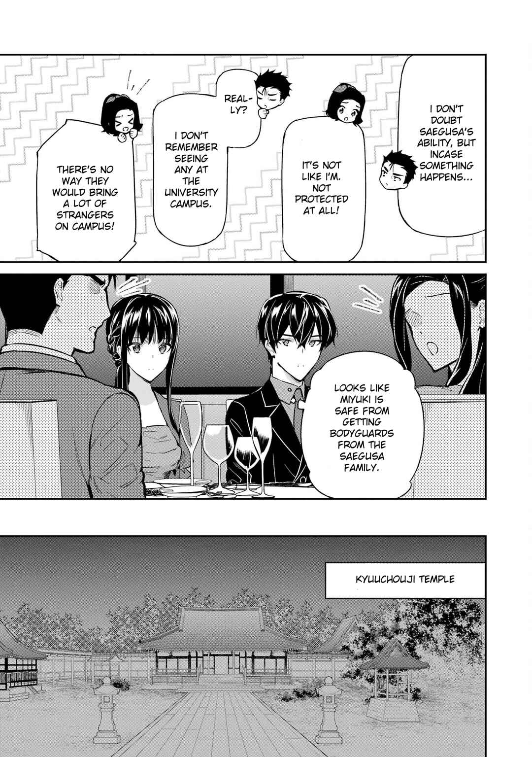 Page 13 Chapter 40 Mahouka Koukou no Rettousei - Shizoku Kaigi-hen