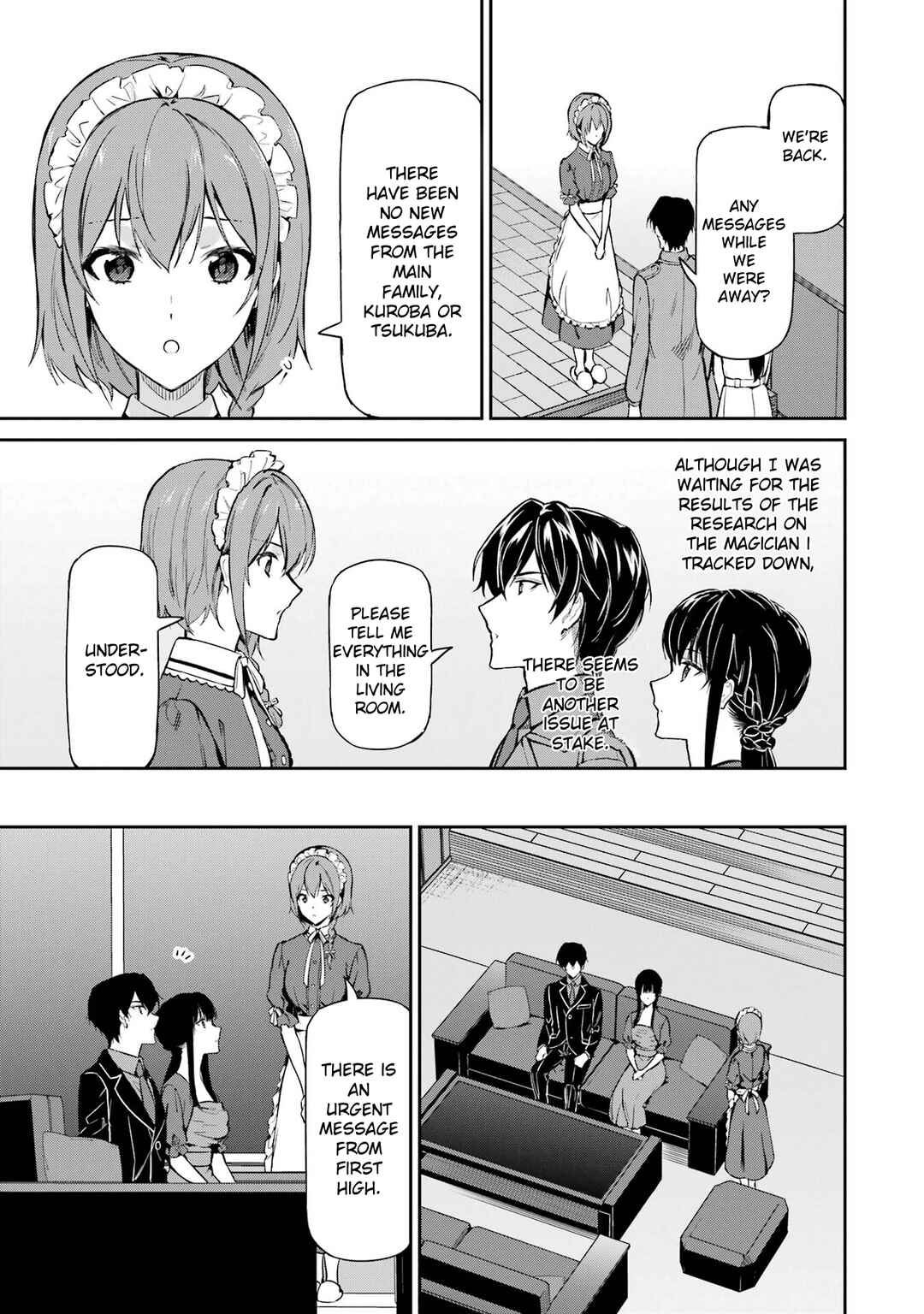 Page 27 Chapter 40 Mahouka Koukou no Rettousei - Shizoku Kaigi-hen