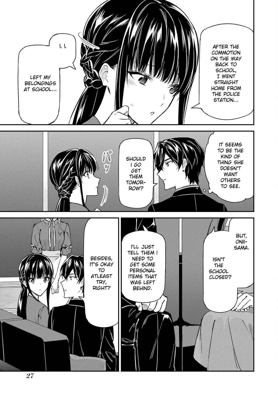 Page 29 Chapter 40 Mahouka Koukou no Rettousei - Shizoku Kaigi-hen