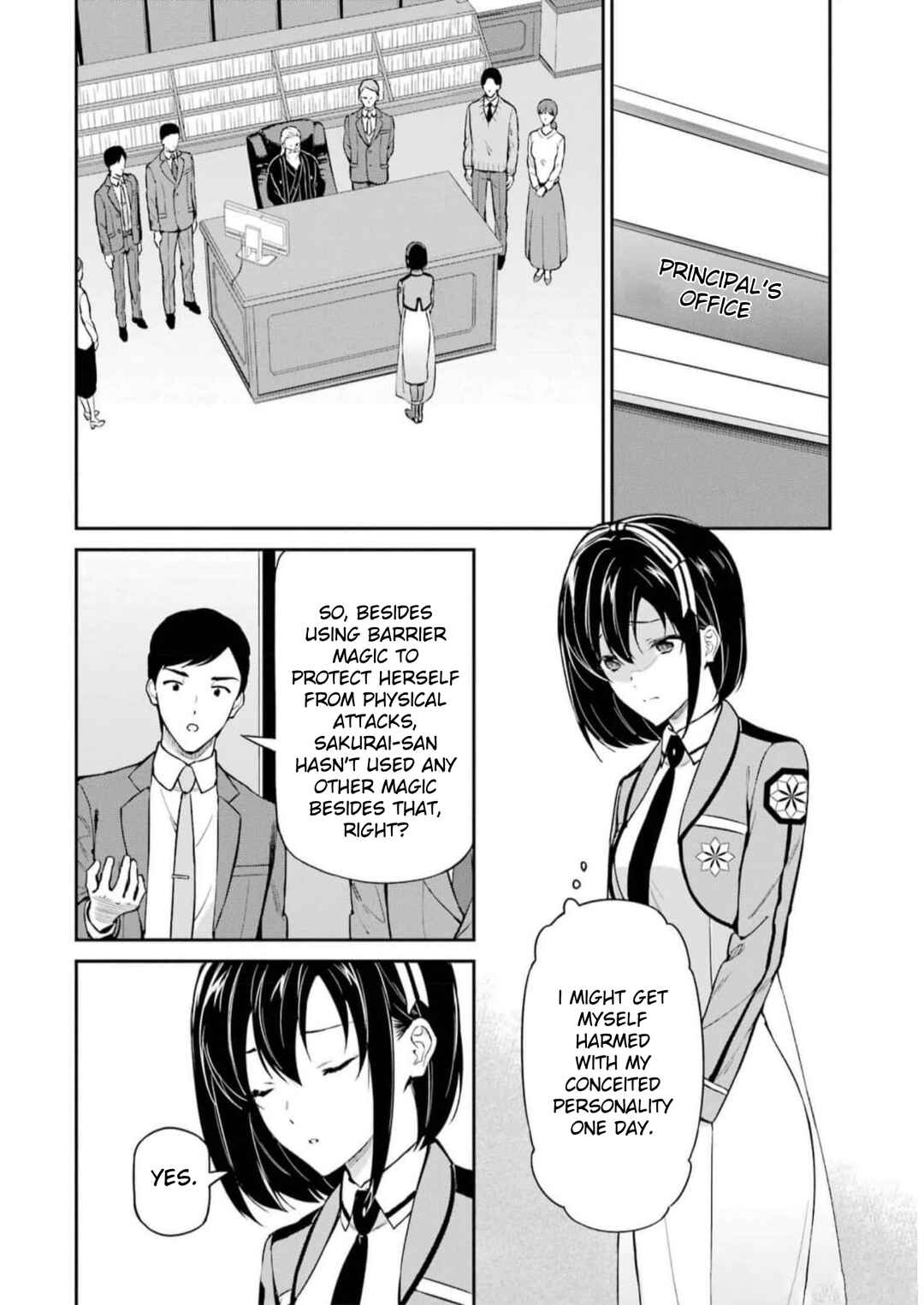 Page 14 Chapter 39 Mahouka Koukou no Rettousei - Shizoku Kaigi-hen