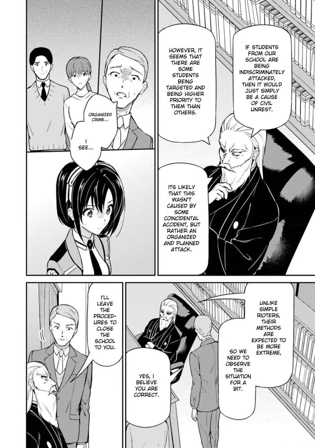 Page 20 Chapter 39 Mahouka Koukou no Rettousei - Shizoku Kaigi-hen