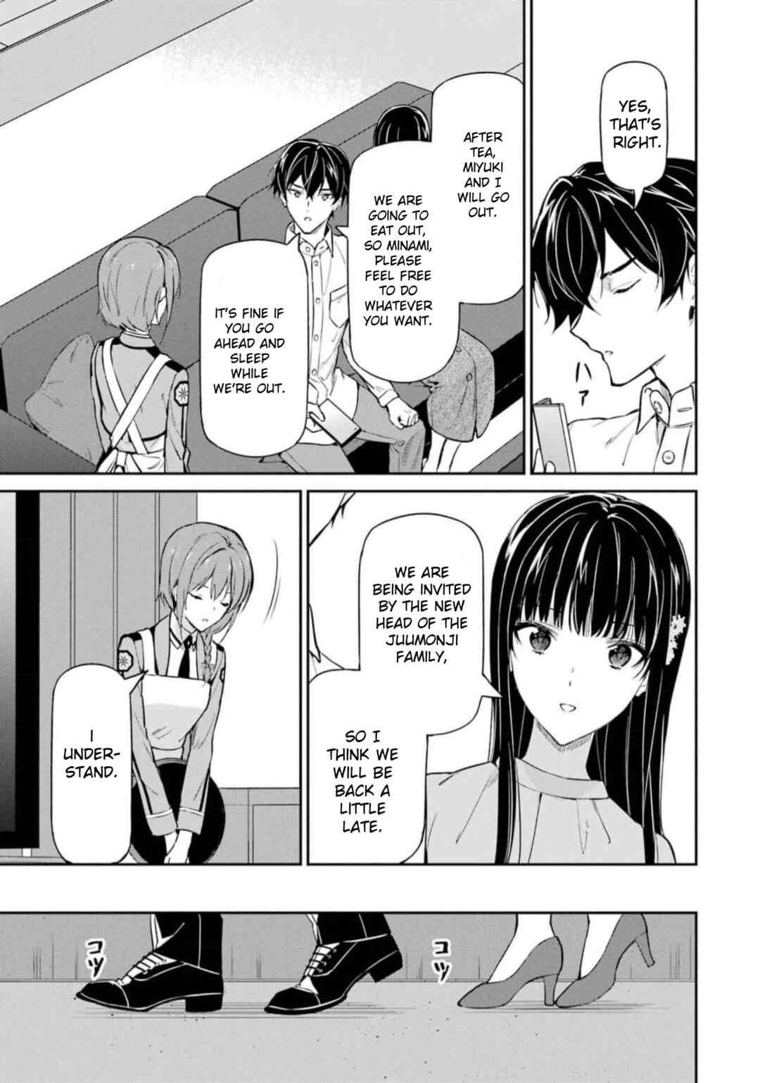 Page 25 Chapter 39 Mahouka Koukou no Rettousei - Shizoku Kaigi-hen