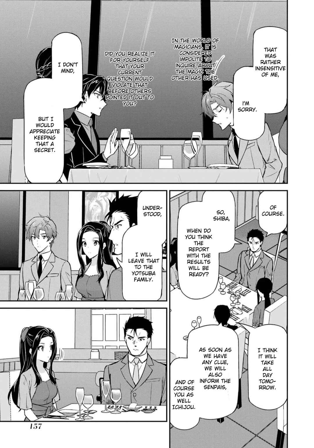 Page 33 Chapter 39 Mahouka Koukou no Rettousei - Shizoku Kaigi-hen