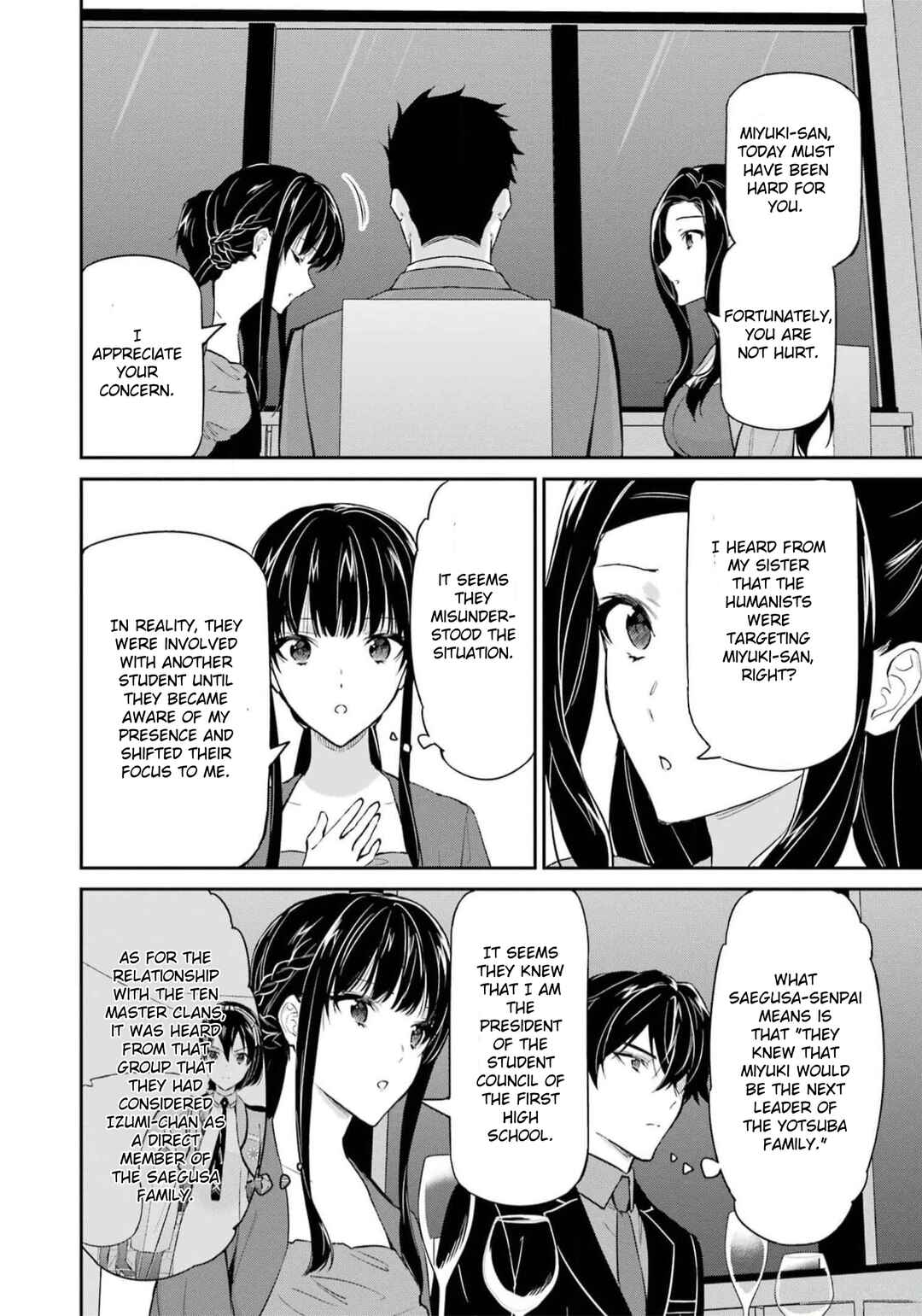 Page 34 Chapter 39 Mahouka Koukou no Rettousei - Shizoku Kaigi-hen
