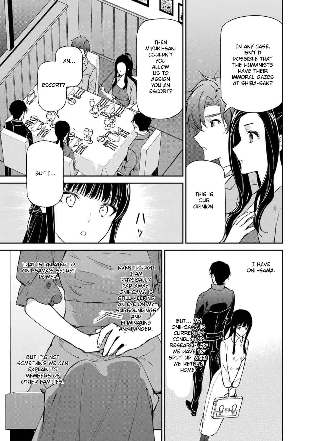 Page 35 Chapter 39 Mahouka Koukou no Rettousei - Shizoku Kaigi-hen