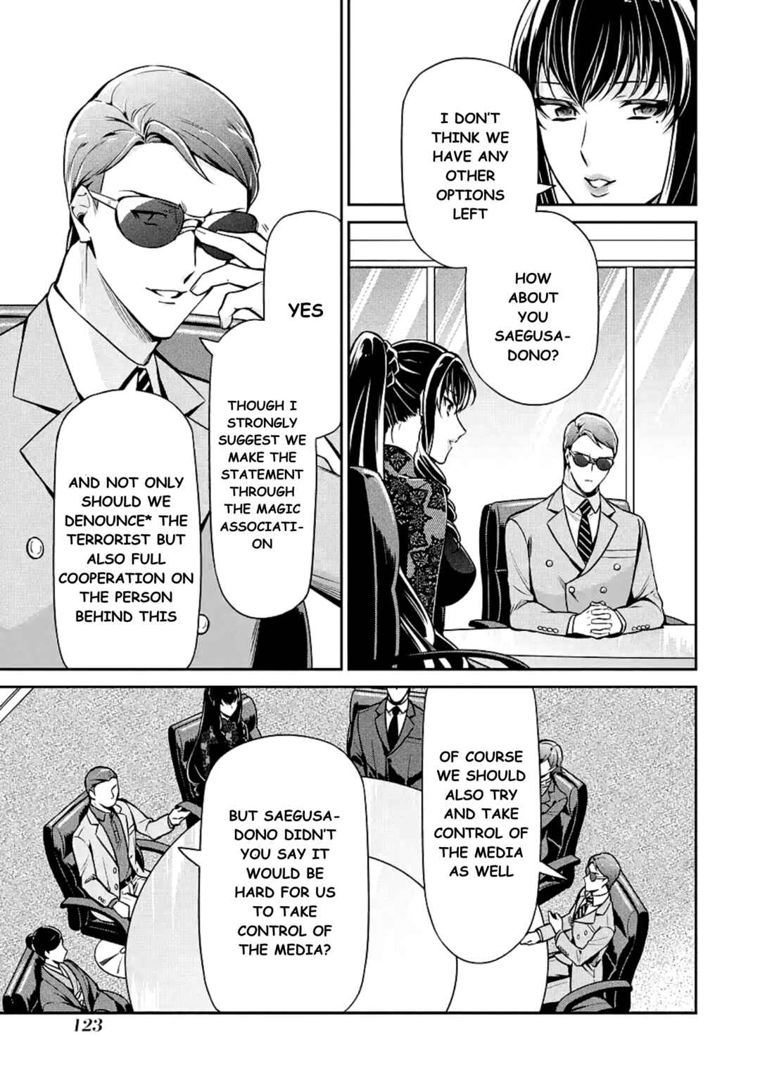Page 9 Chapter 15 Mahouka Koukou no Rettousei - Shizoku Kaigi-hen