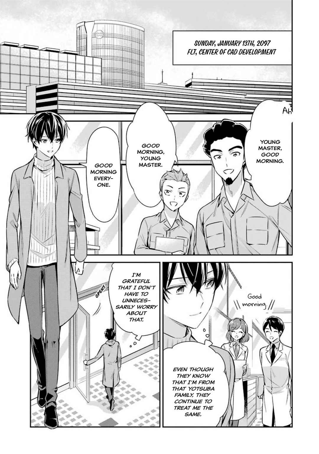 Page 13 Chapter 5 Mahouka Koukou no Rettousei - Shizoku Kaigi-hen