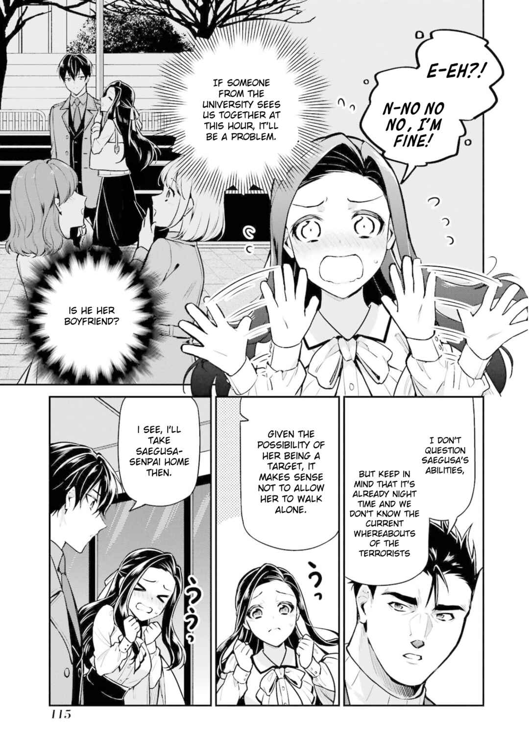 Page 14 Chapter 19 Mahouka Koukou no Rettousei - Shizoku Kaigi-hen